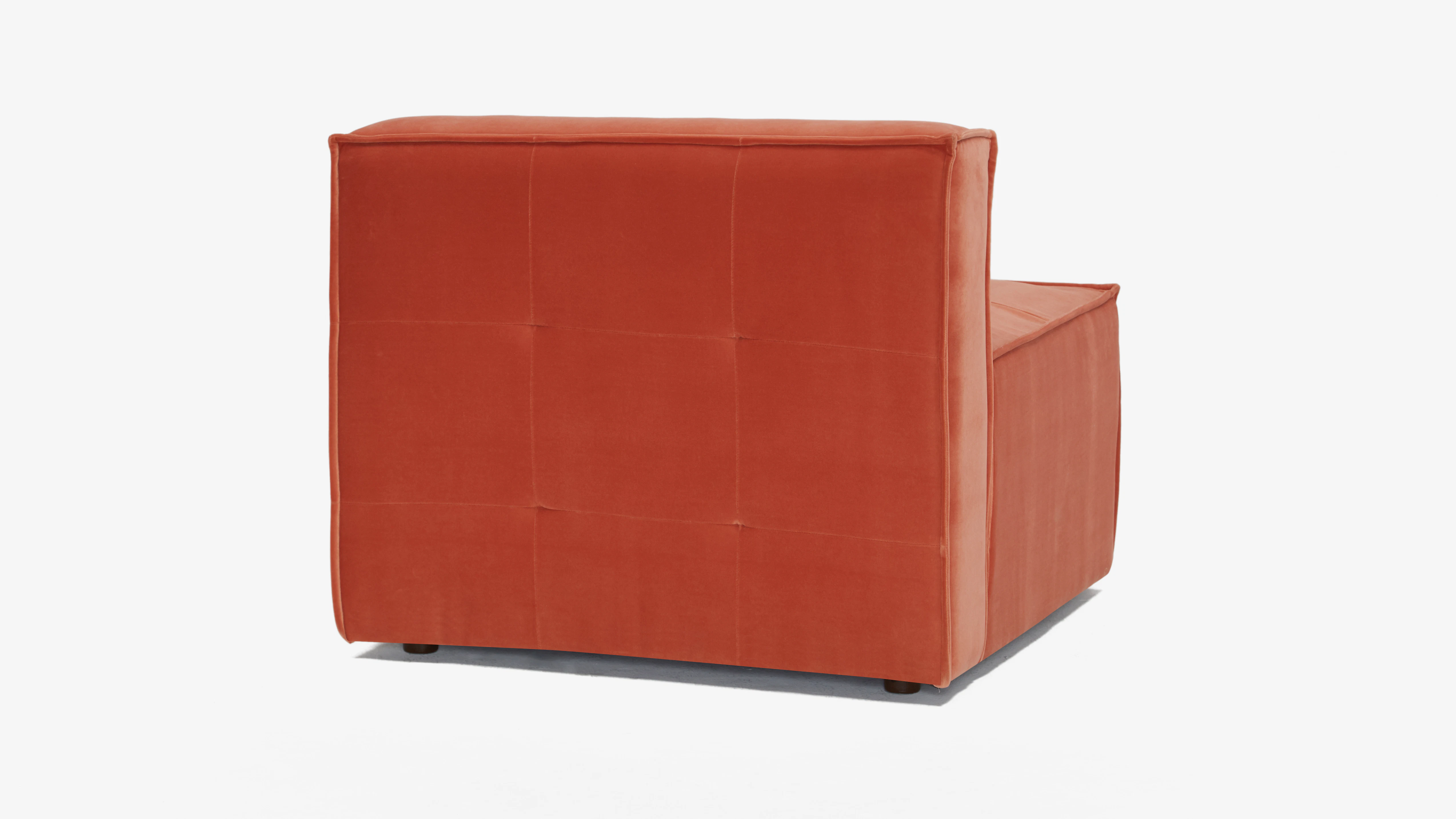 Matias Armless Chair Sorrento Coral