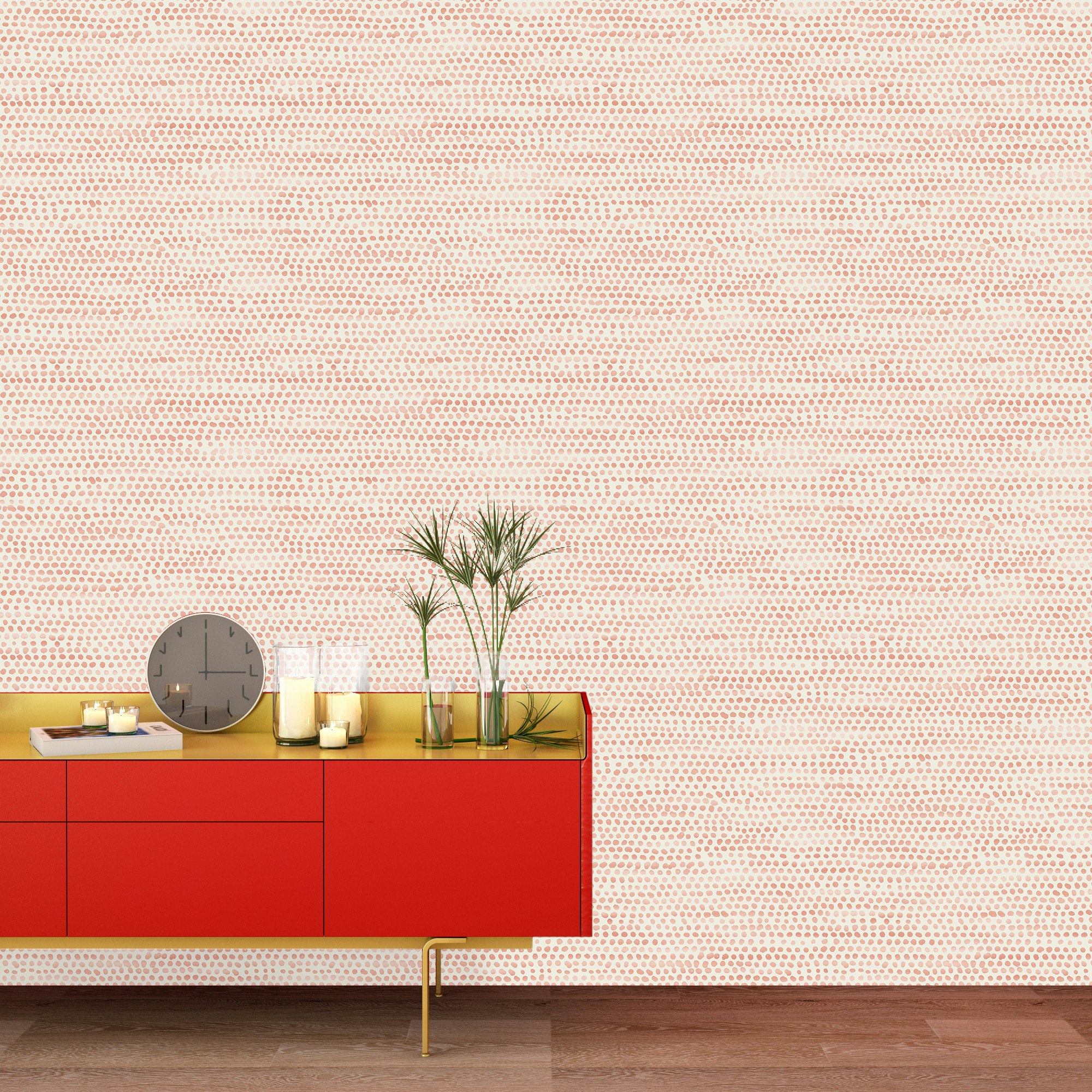 MoireDots Coral Tempaper LivingRoom RGB