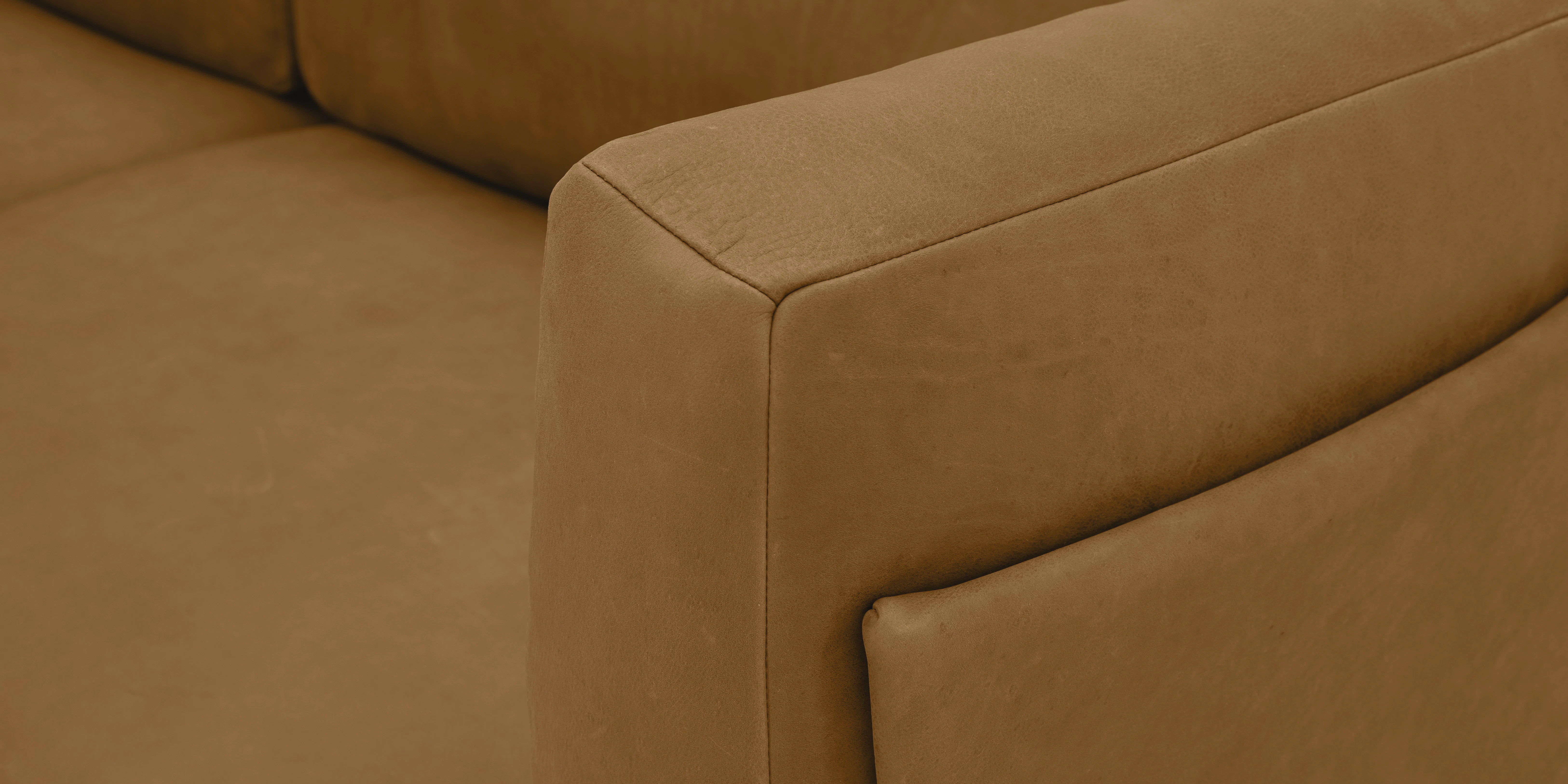 Ryker Leather Sofa Toledo Camel