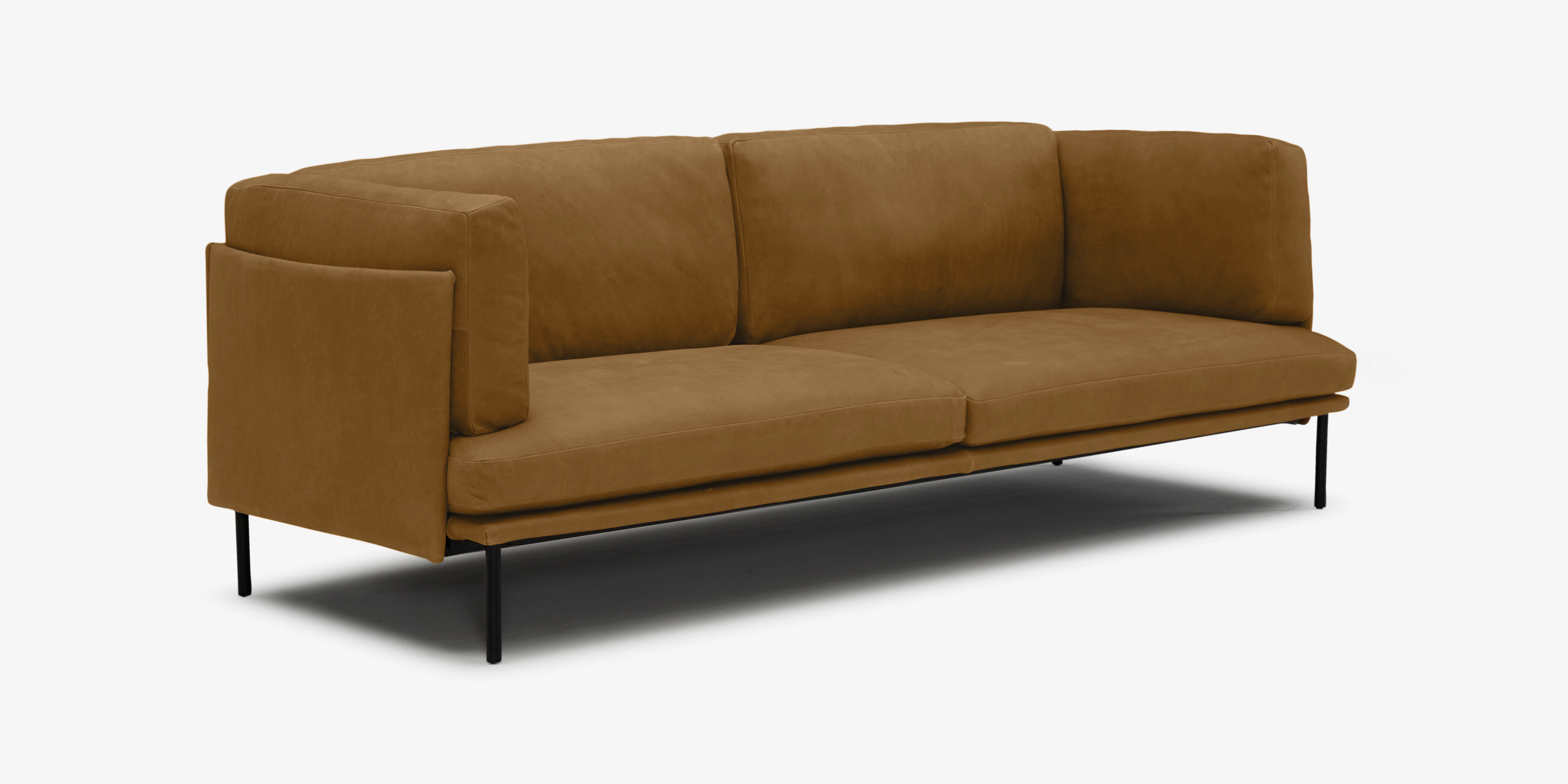 Ryker Leather Sofa Toledo Camel