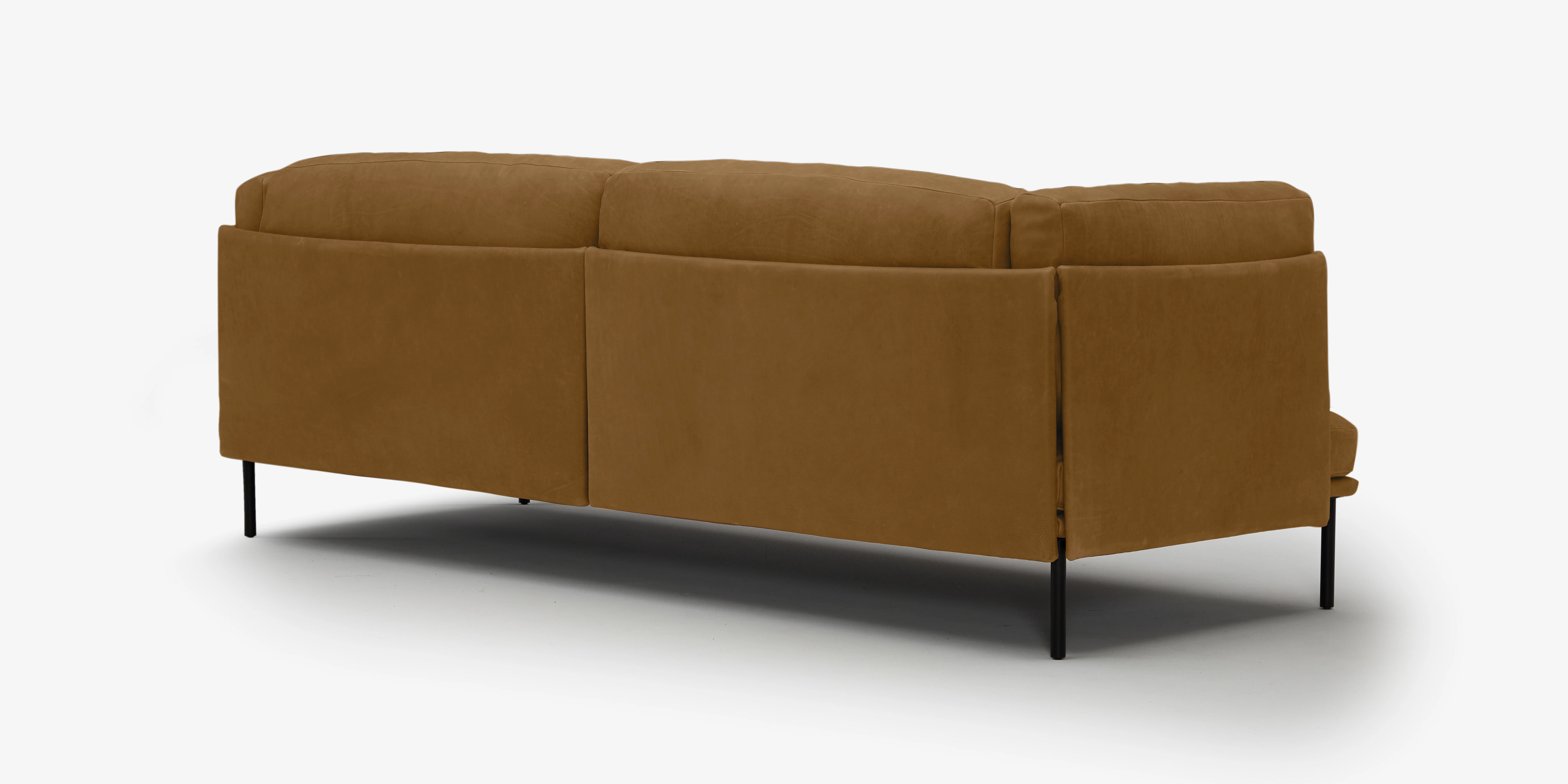 Ryker Leather Sofa Toledo Camel