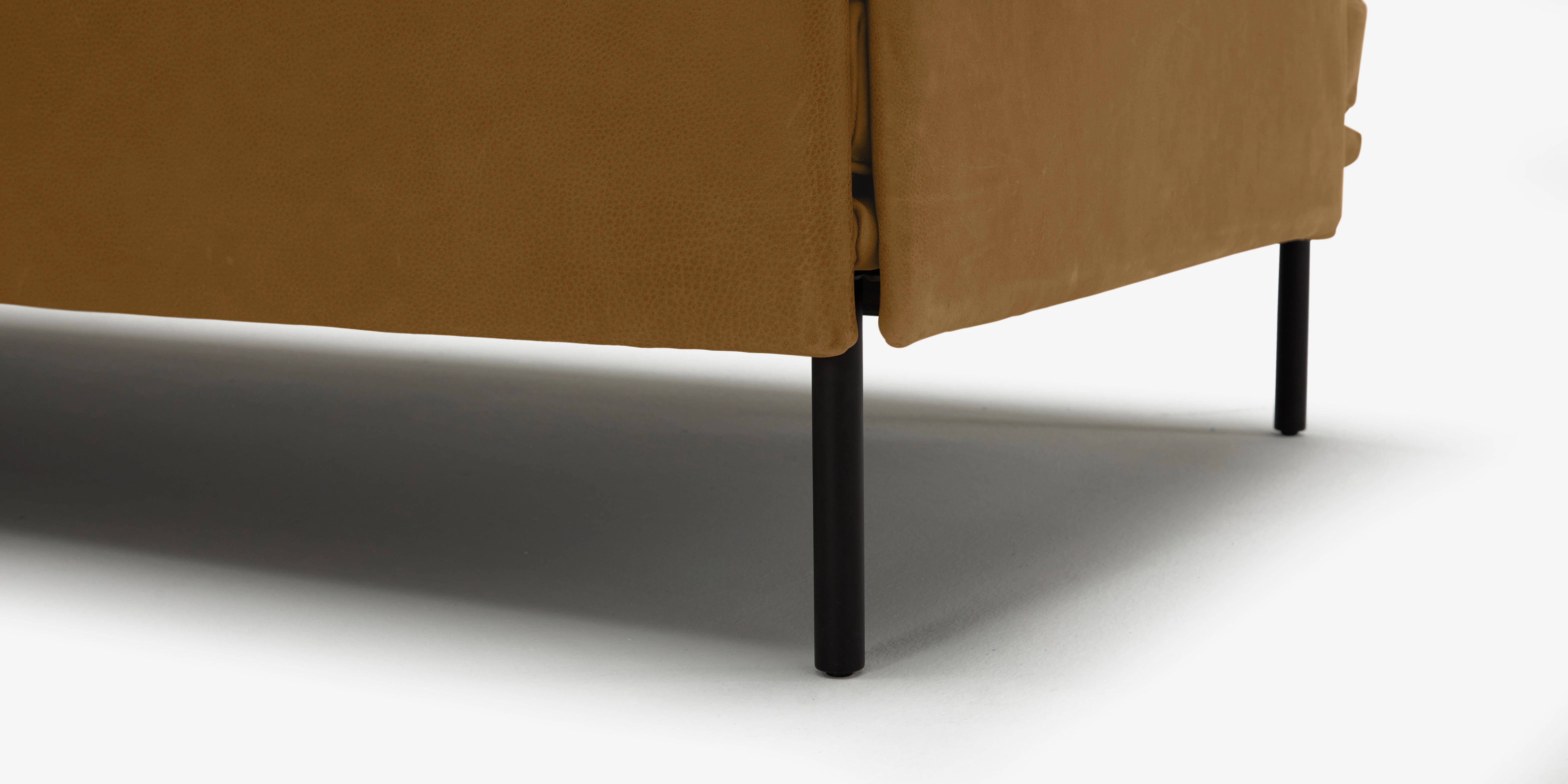 Ryker Leather Sofa Toledo Camel