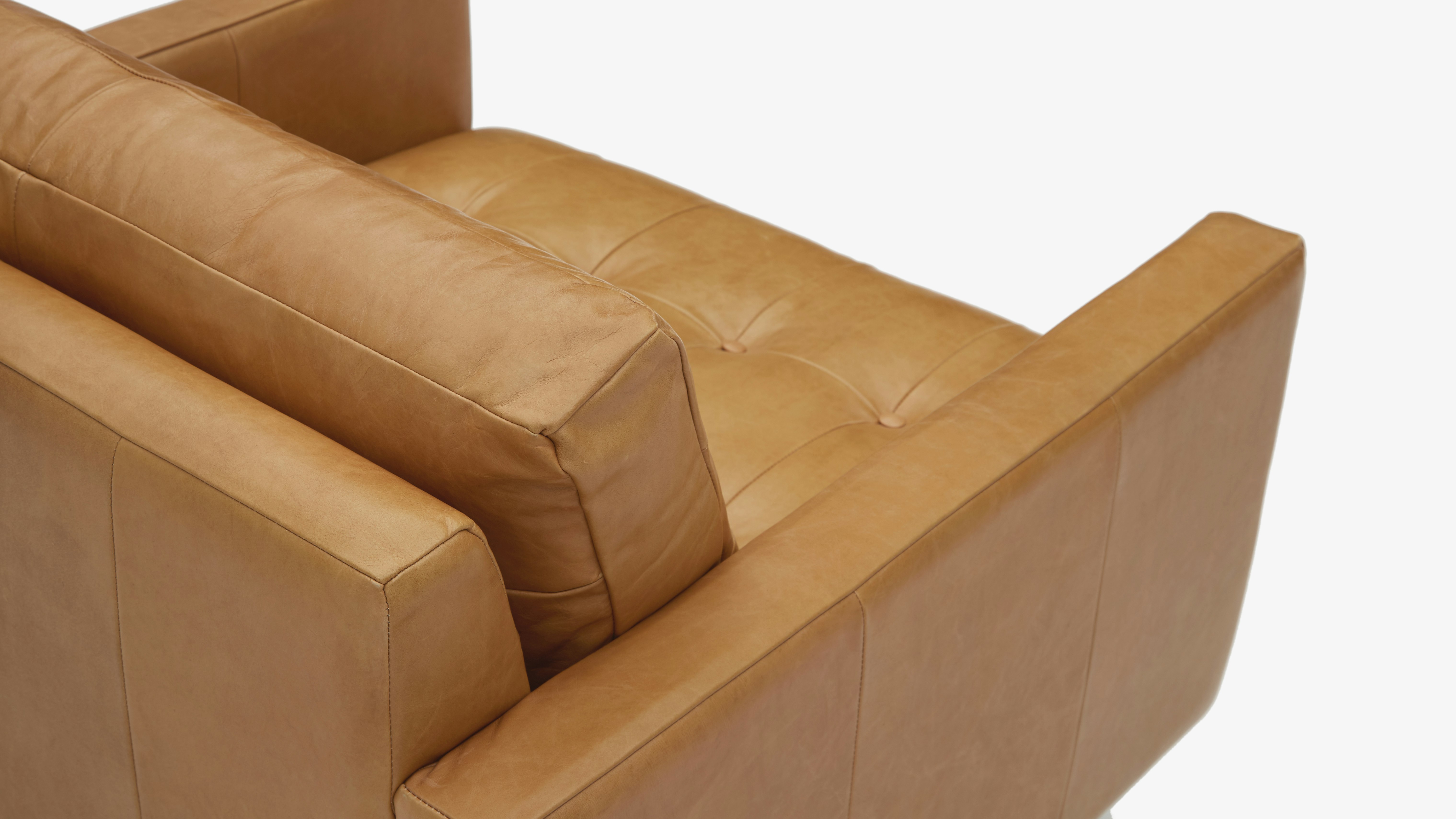 Eliot Leather Chair Santiago Camel