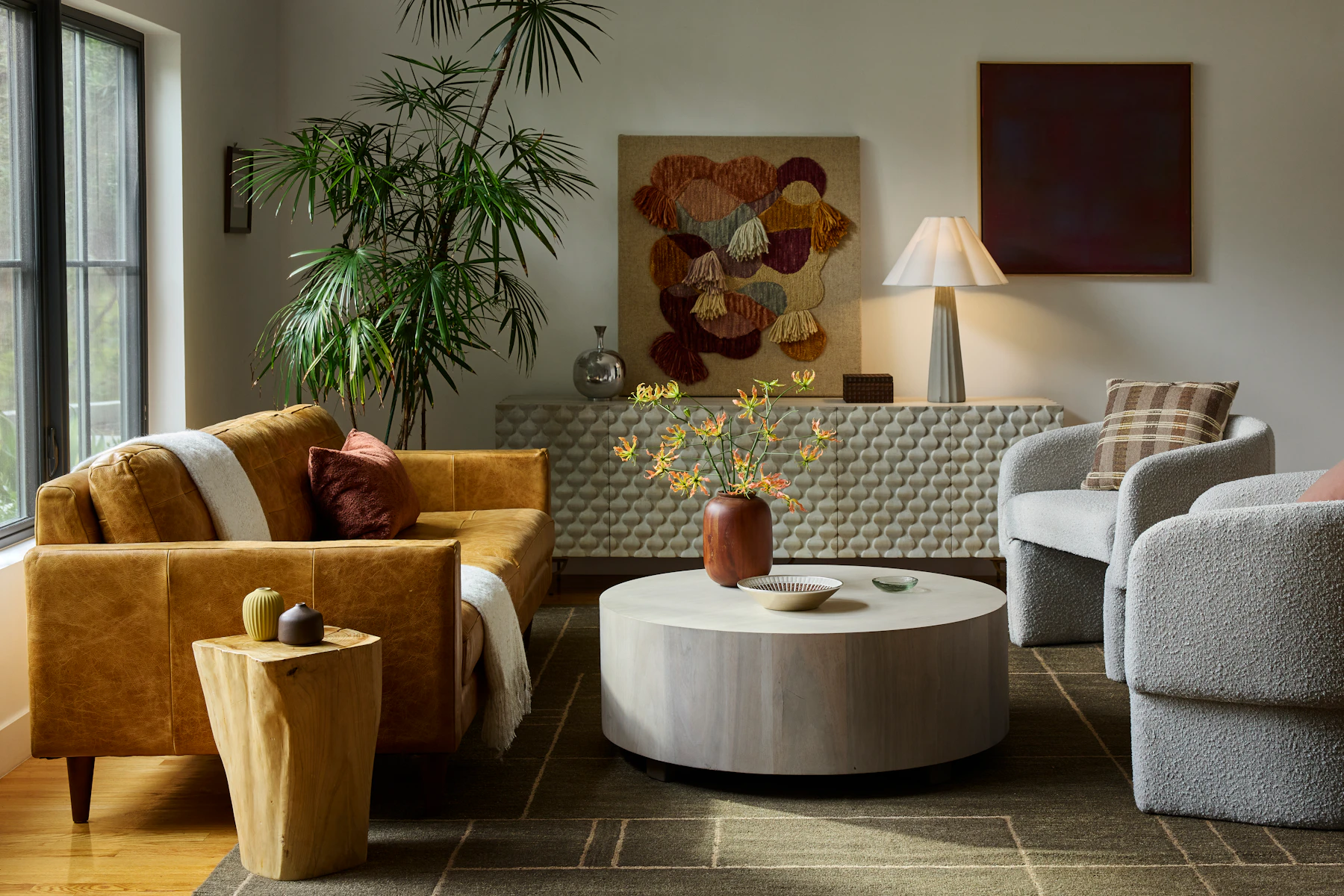 Eliot Leather Sofa