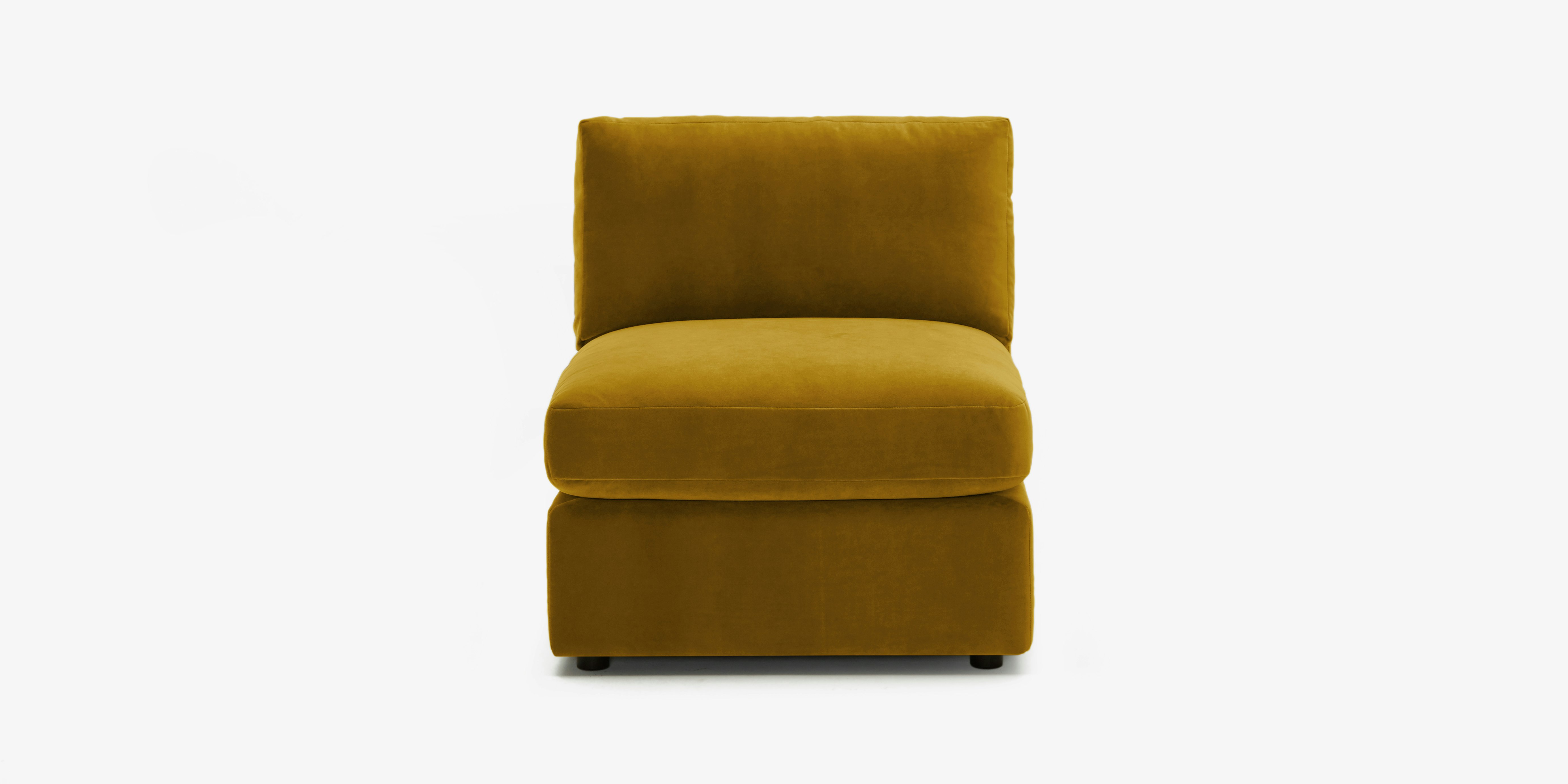 Daya Armless Chair Sorrento Marigold