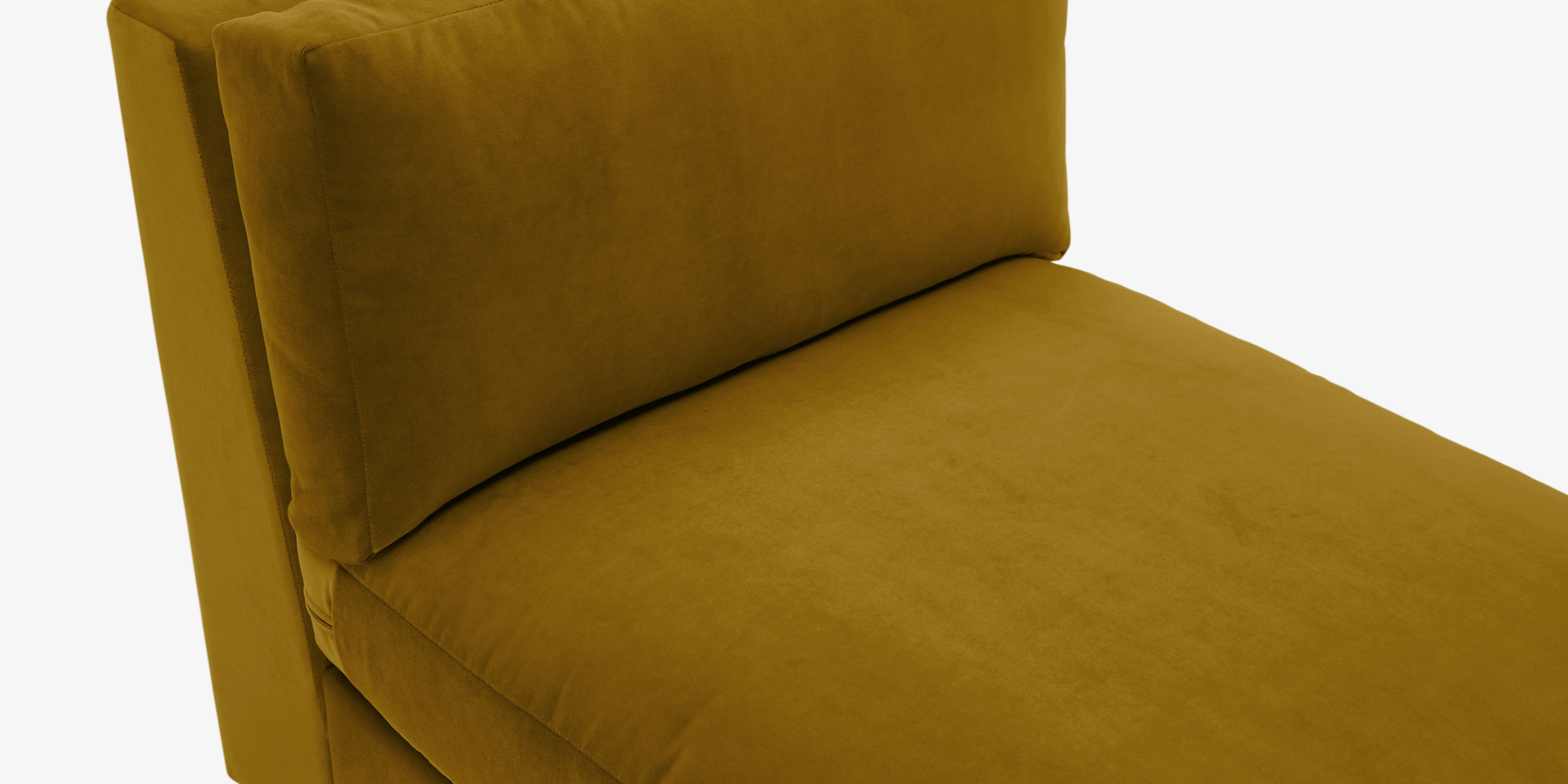 Daya Armless Chair Sorrento Marigold