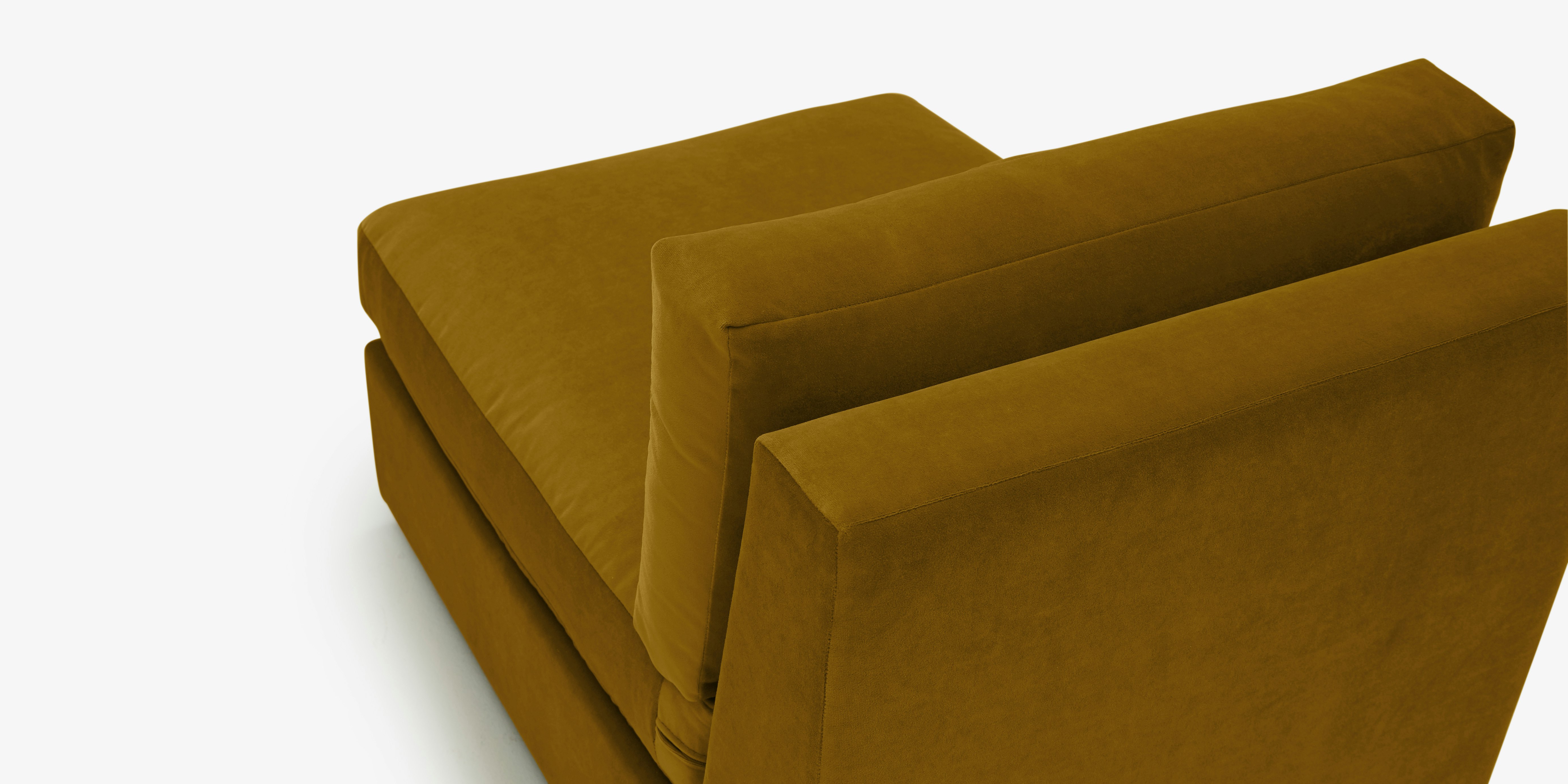 Daya Armless Chair Sorrento Marigold