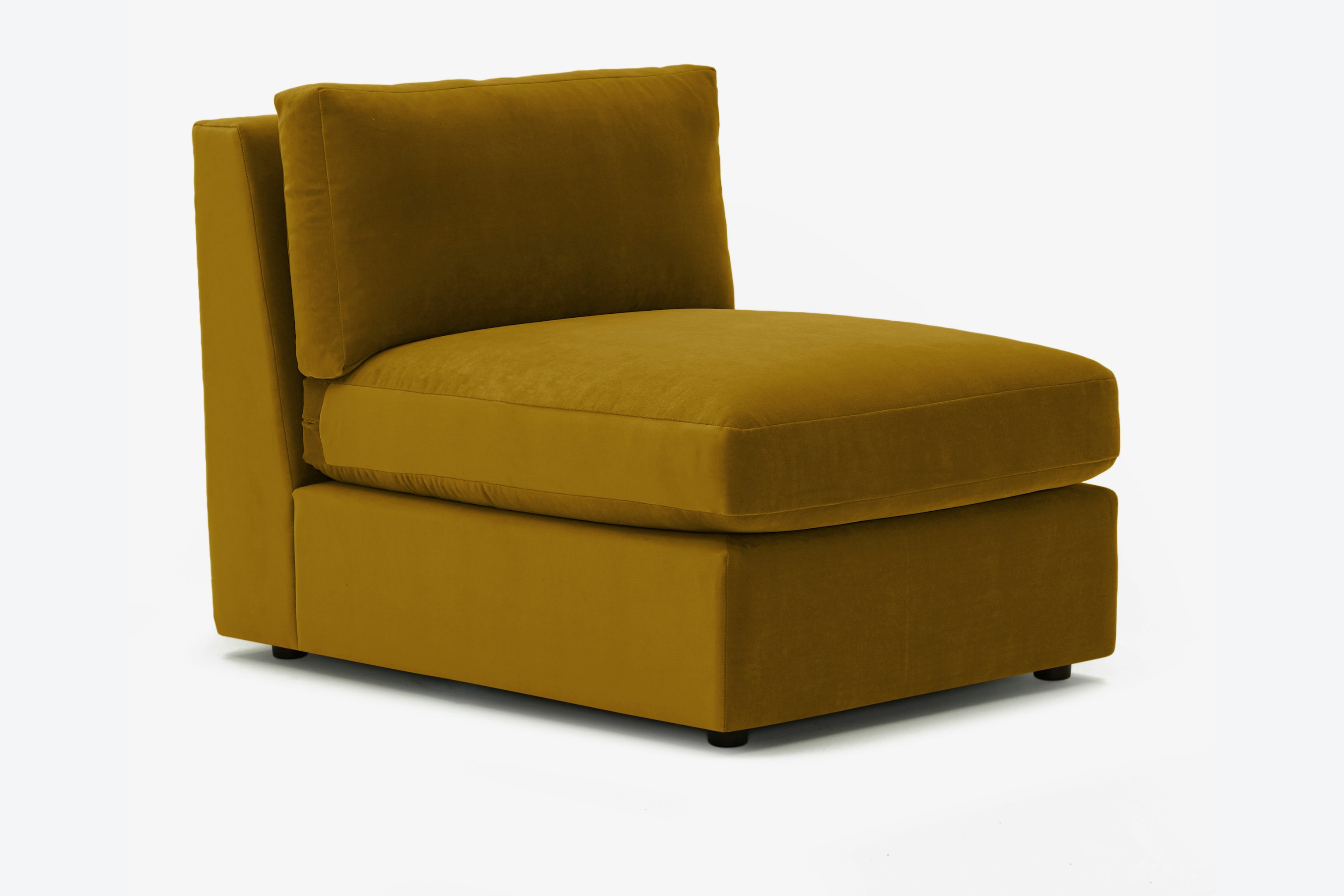 Daya Armless Chair Sorrento Marigold
