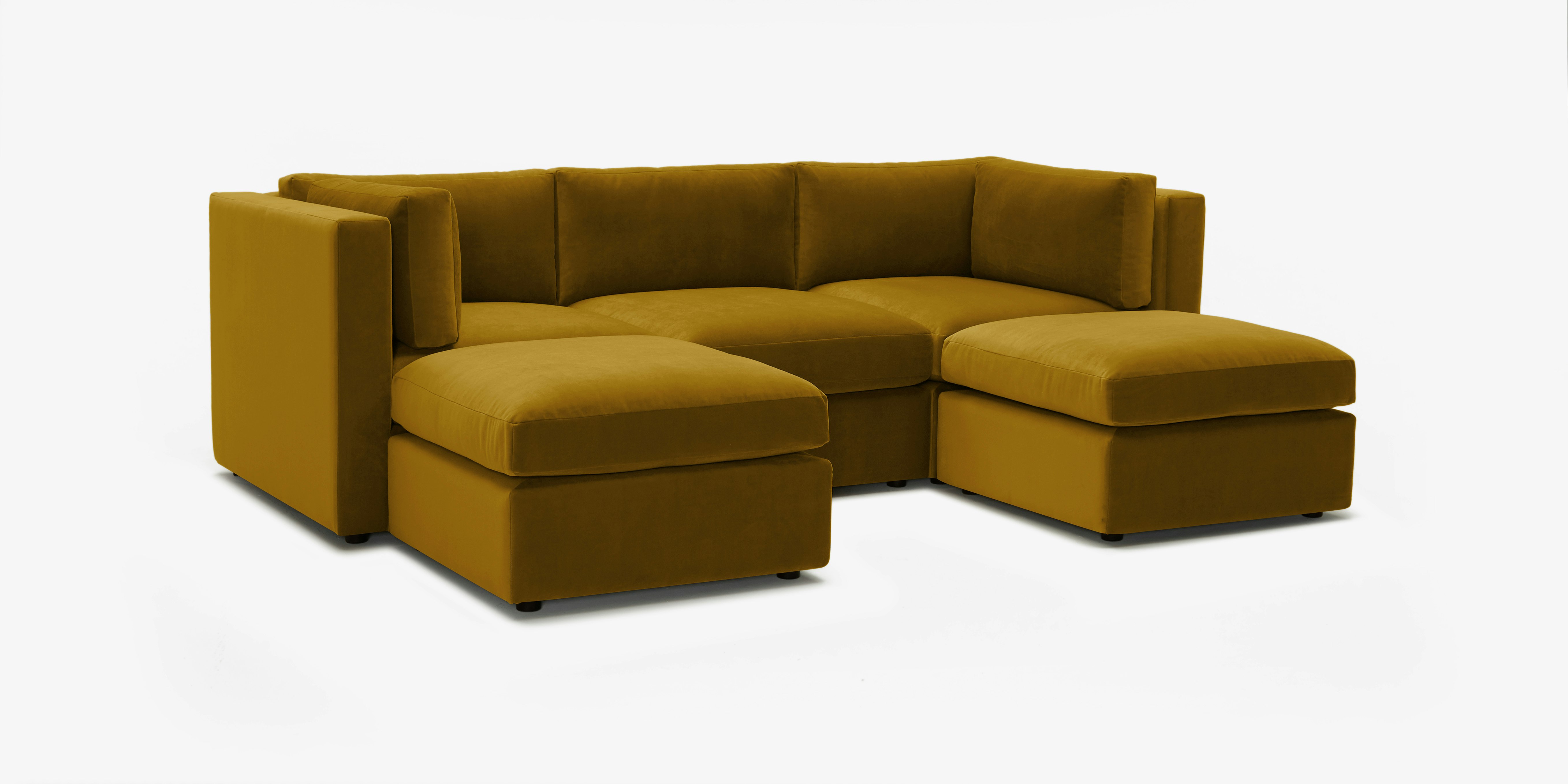 Daya Modular Sofa Sectional Sorrento Marigold