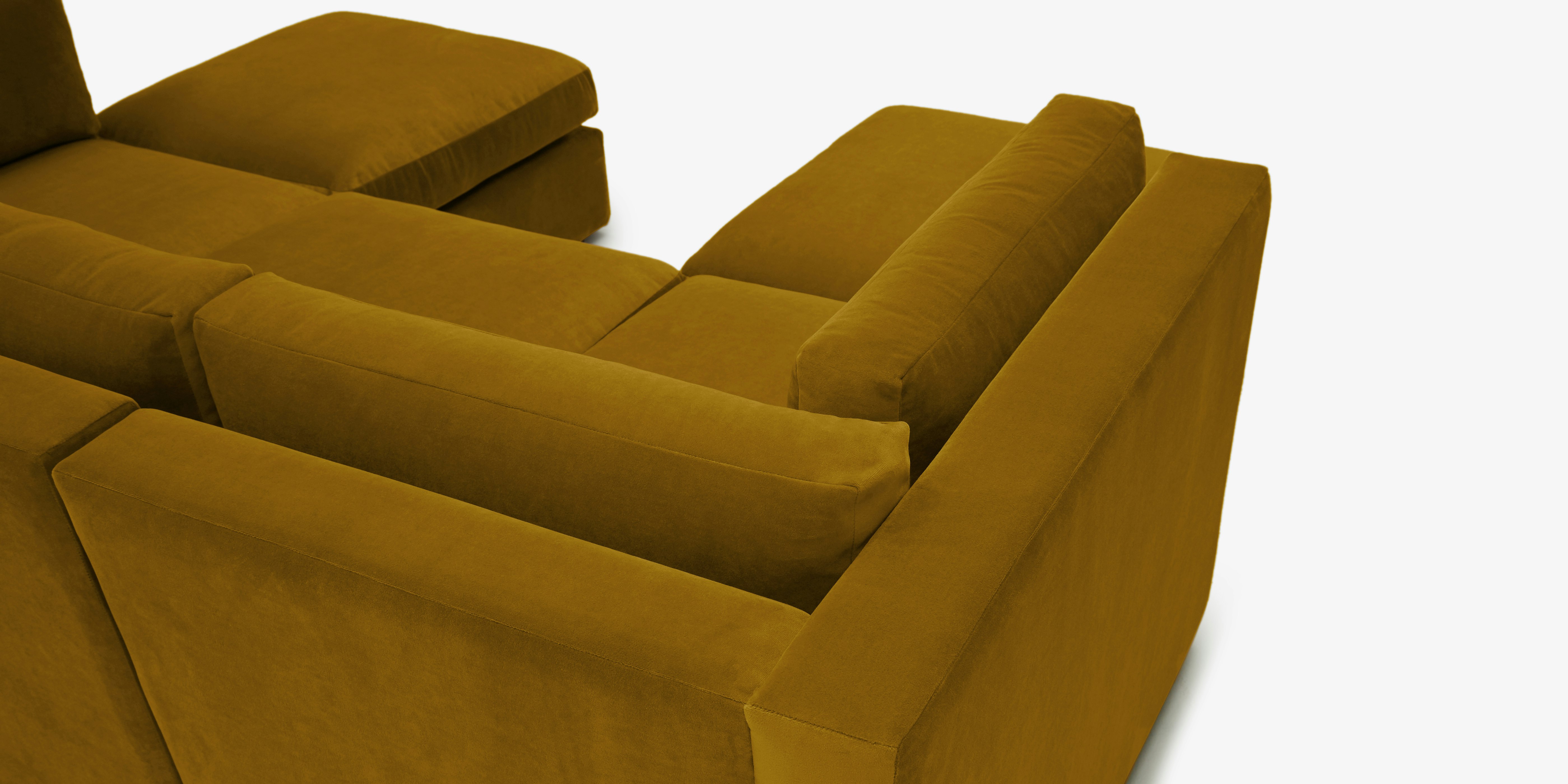 Daya Modular Sofa Sectional Sorrento Marigold