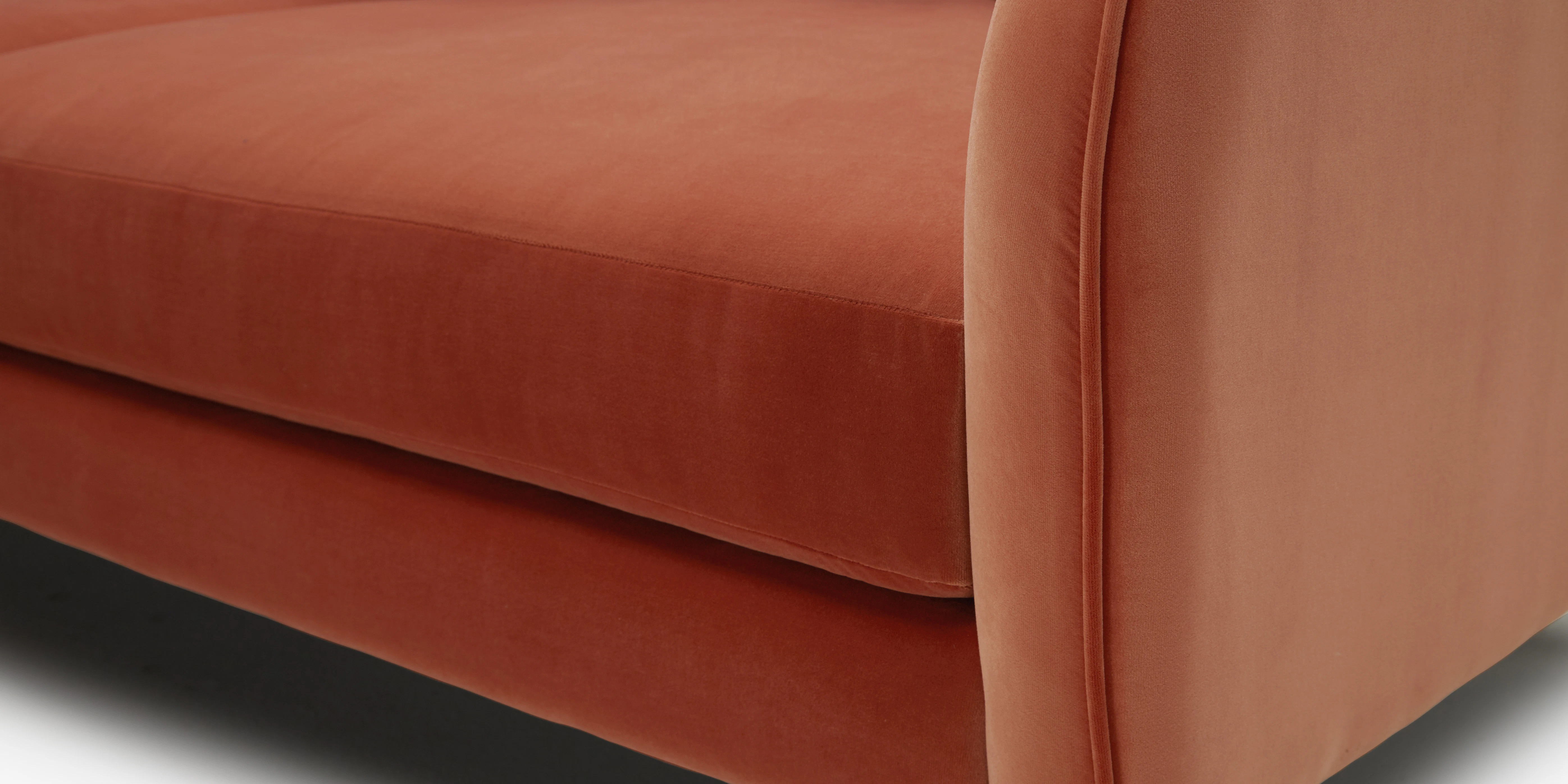 Enzo Sofa Sorrento Coral
