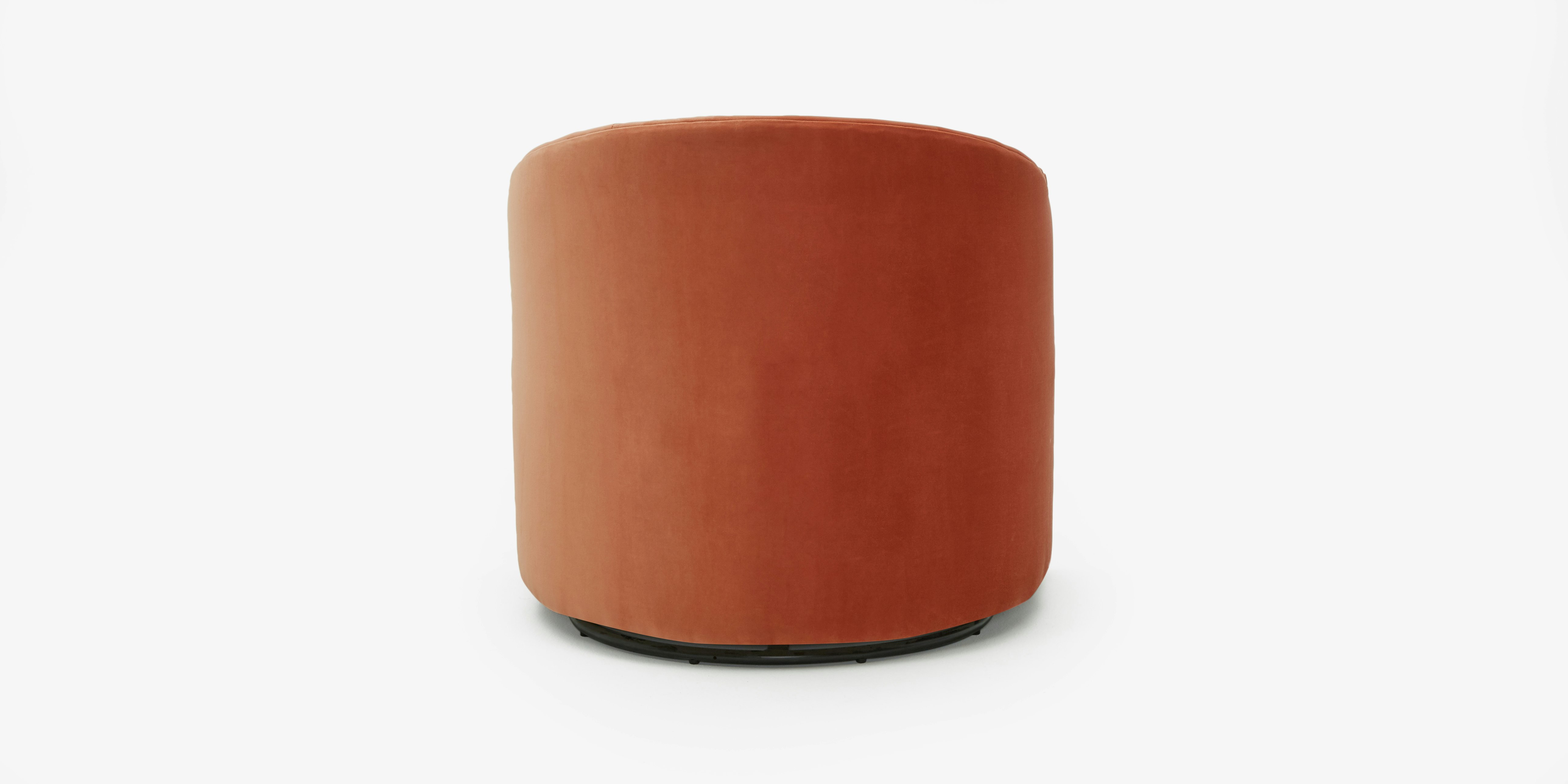 Jolie Swivel Chair Sorrento Coral