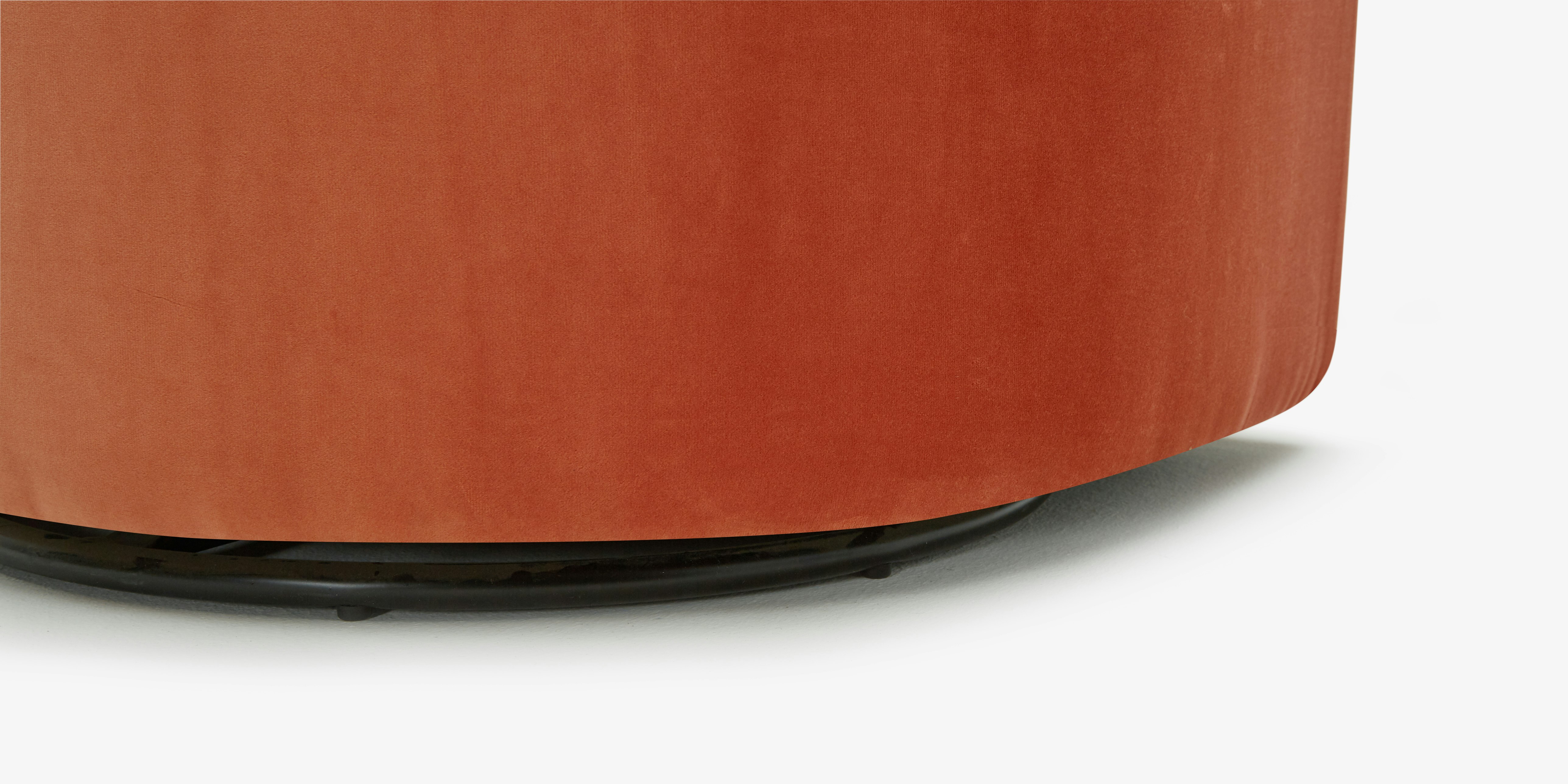 Jolie Swivel Chair Sorrento Coral