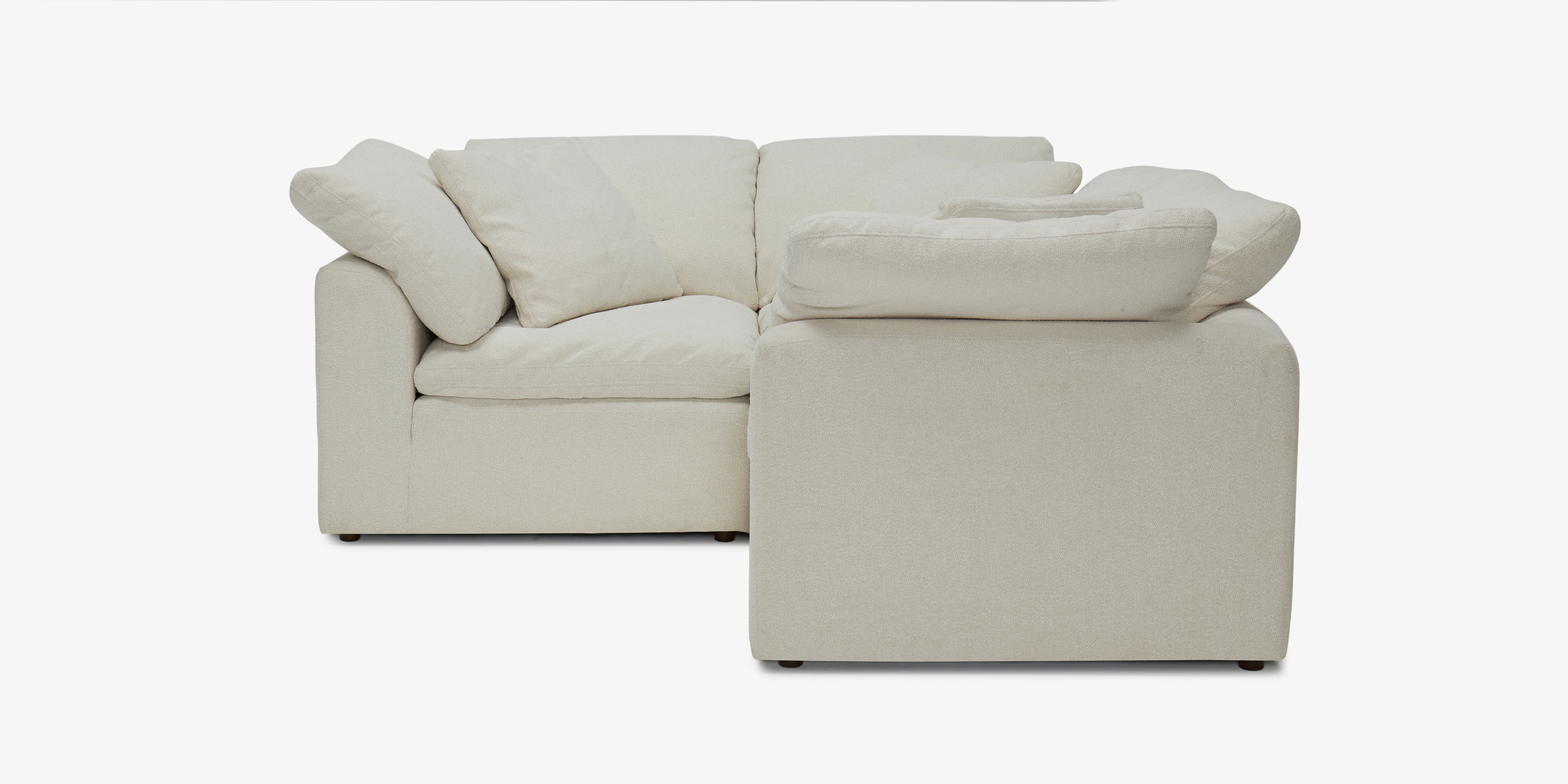 Bryant 3pc Corner Sectional Tussah Snow