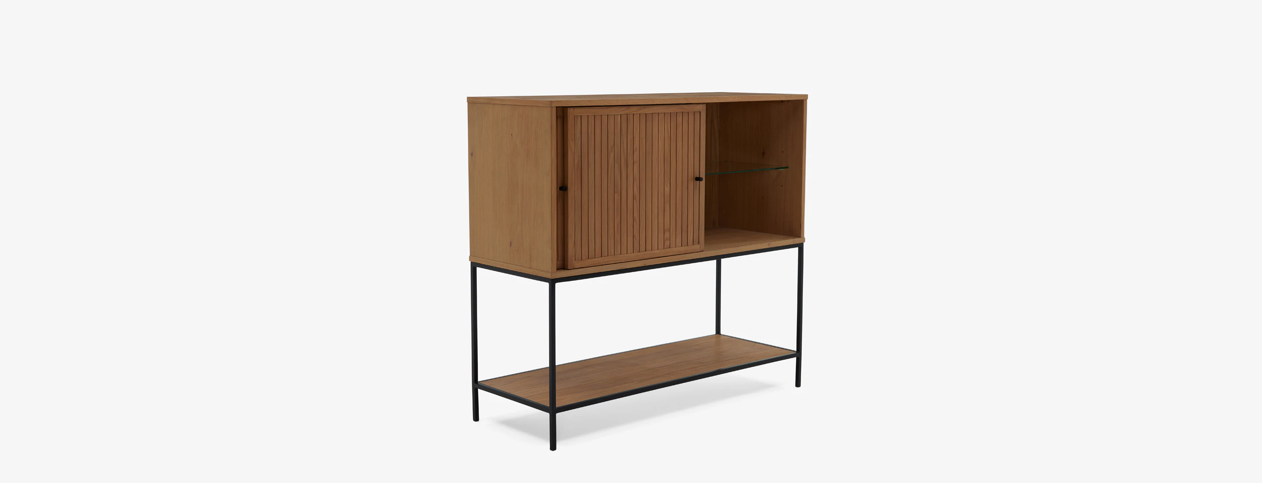 Elsa Bar Cabinet (Oak Black)