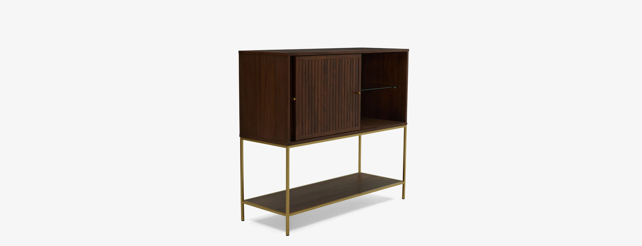 Elsa Bar Cabinet (Walnut Gold)