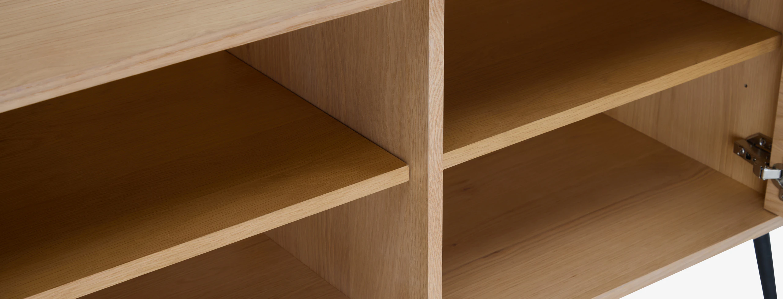 Vira Console Cabinet (Oak Black)