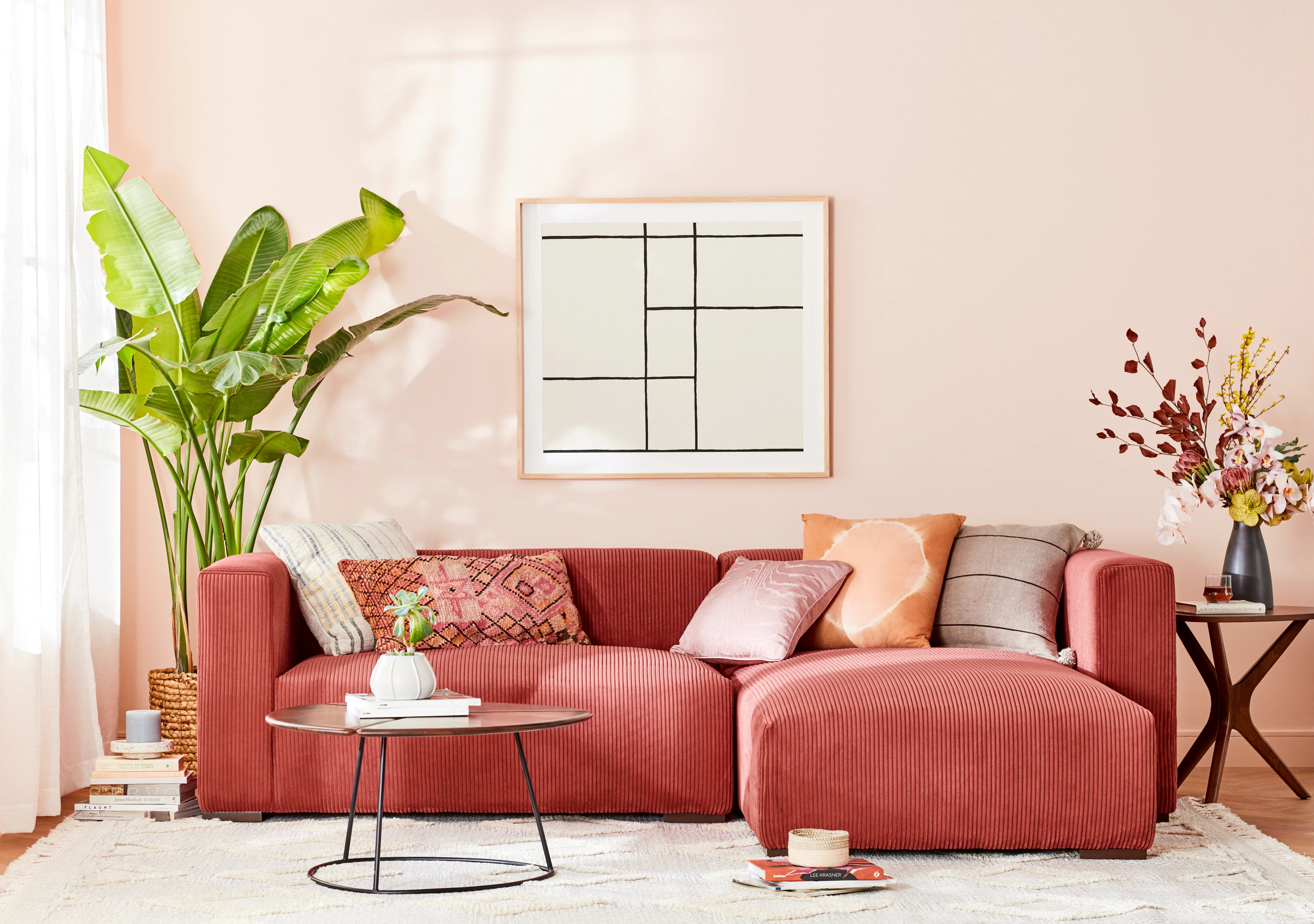 Delphine cord sectional