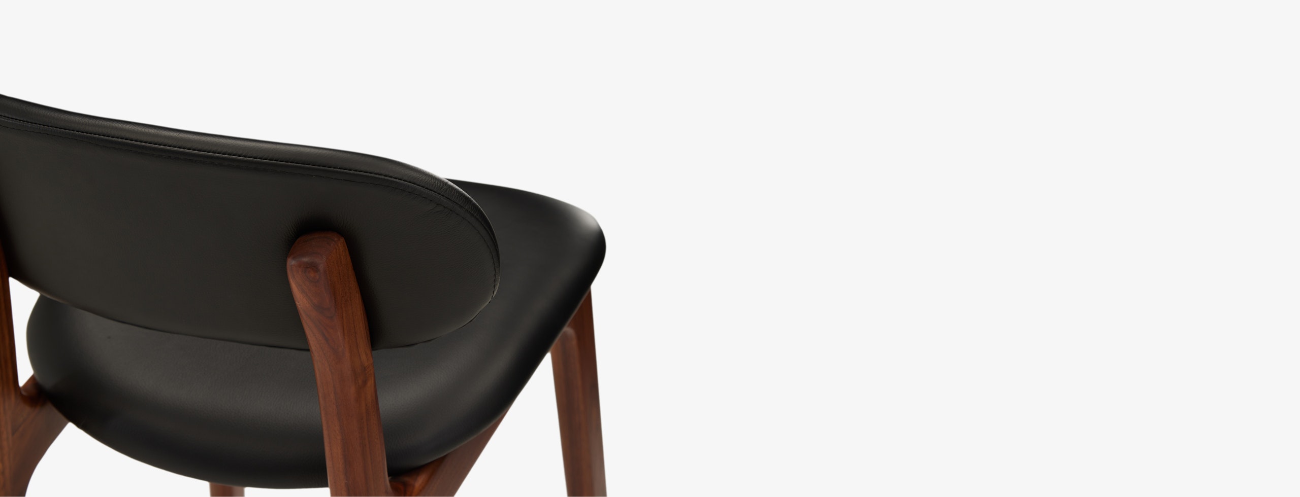 Austin Leather Bar Stool Cedro Black