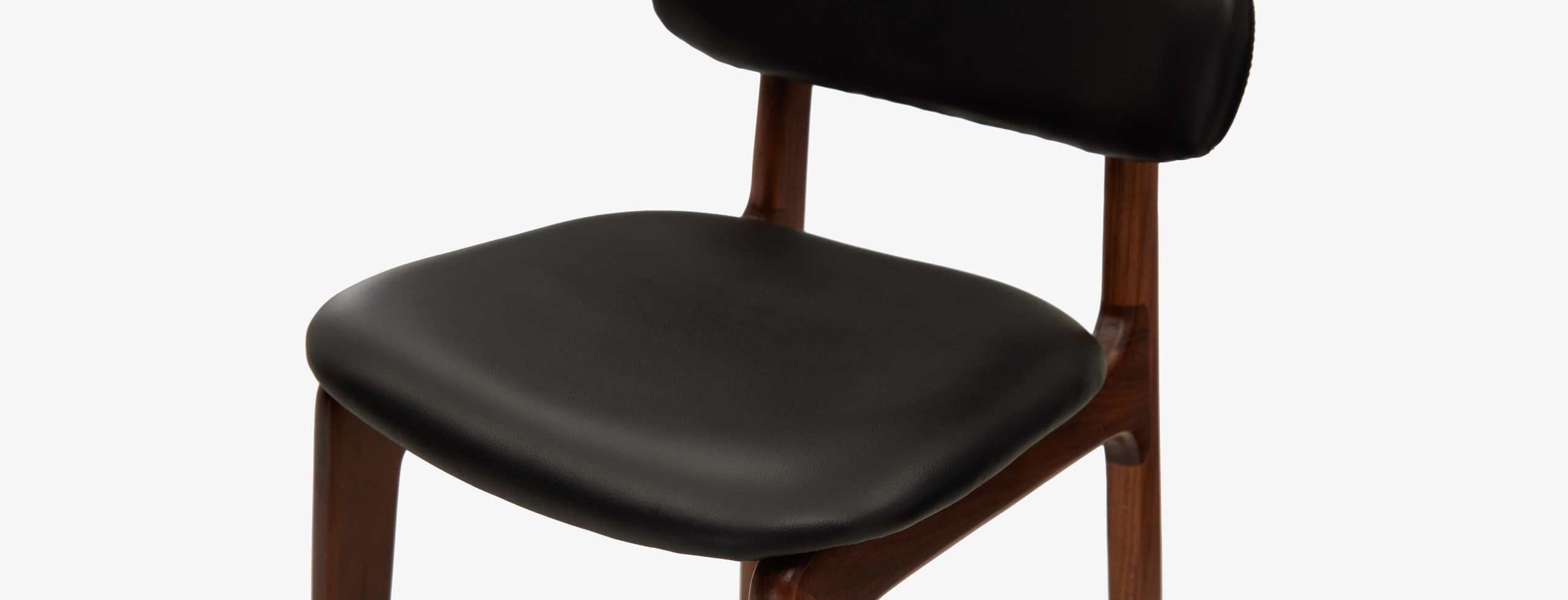 Austin Leather Bar Stool Cedro Black
