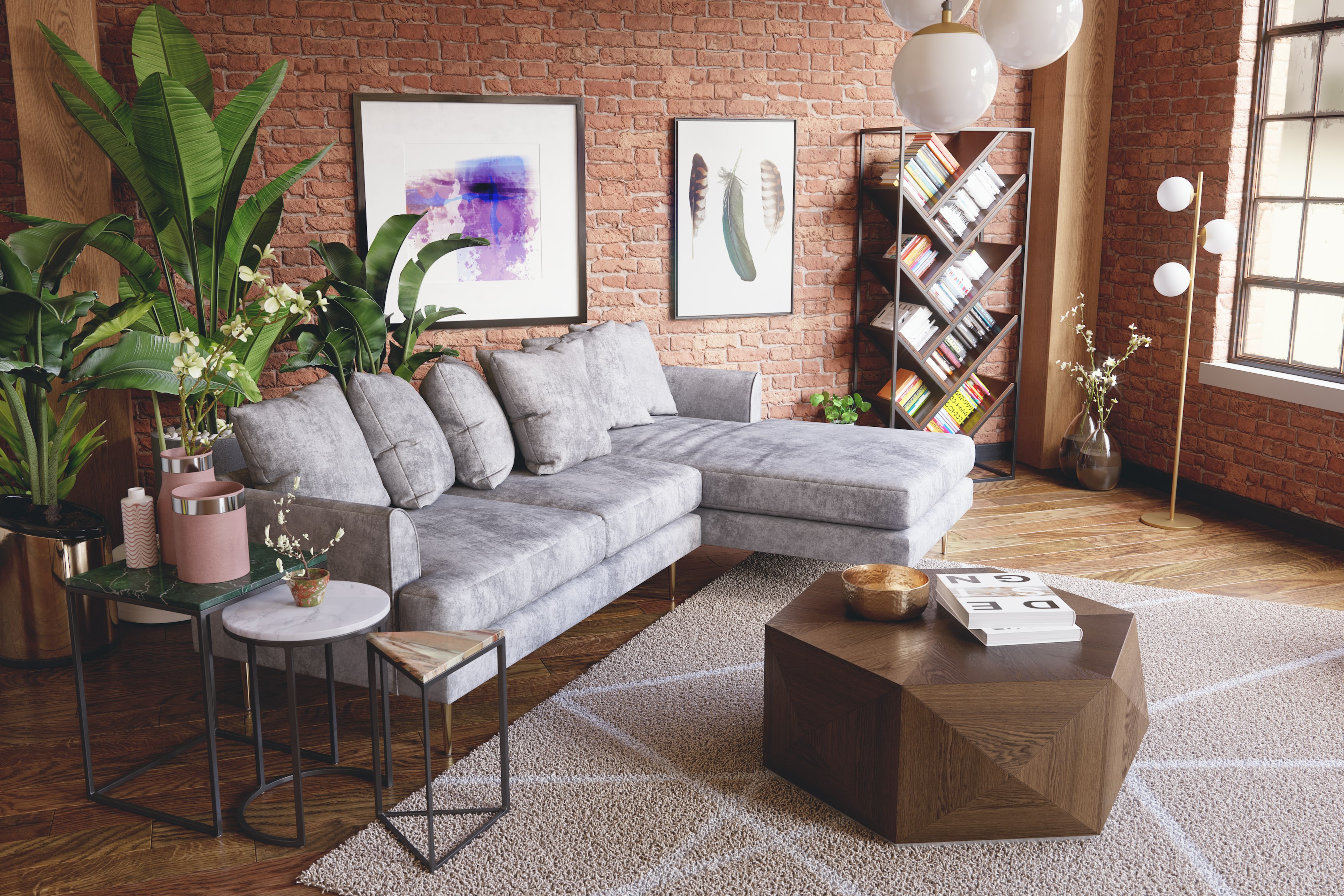 Joybird Aime Sectional Scene3B Variation1 HQO