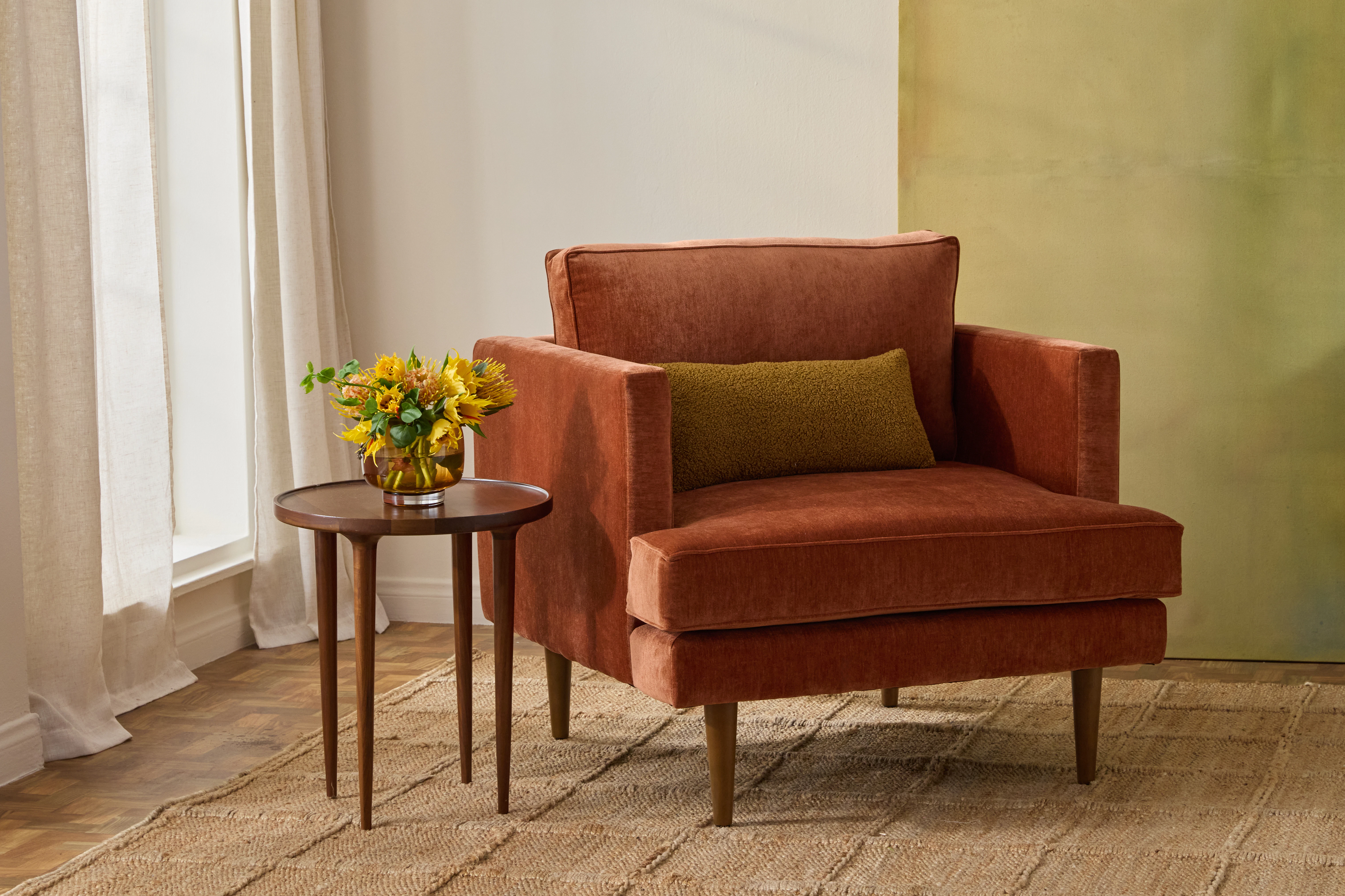 Preston Chair Harper Cinnamon