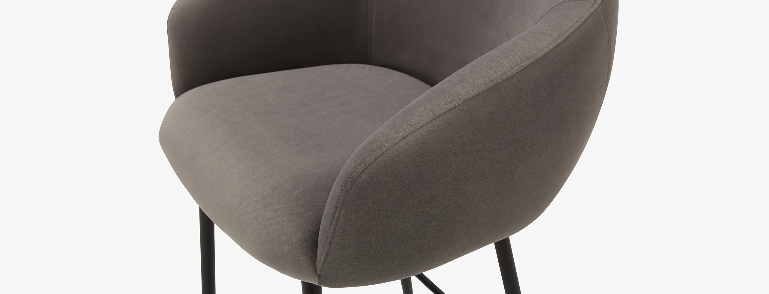 Masie Bar Stool Cire Gray