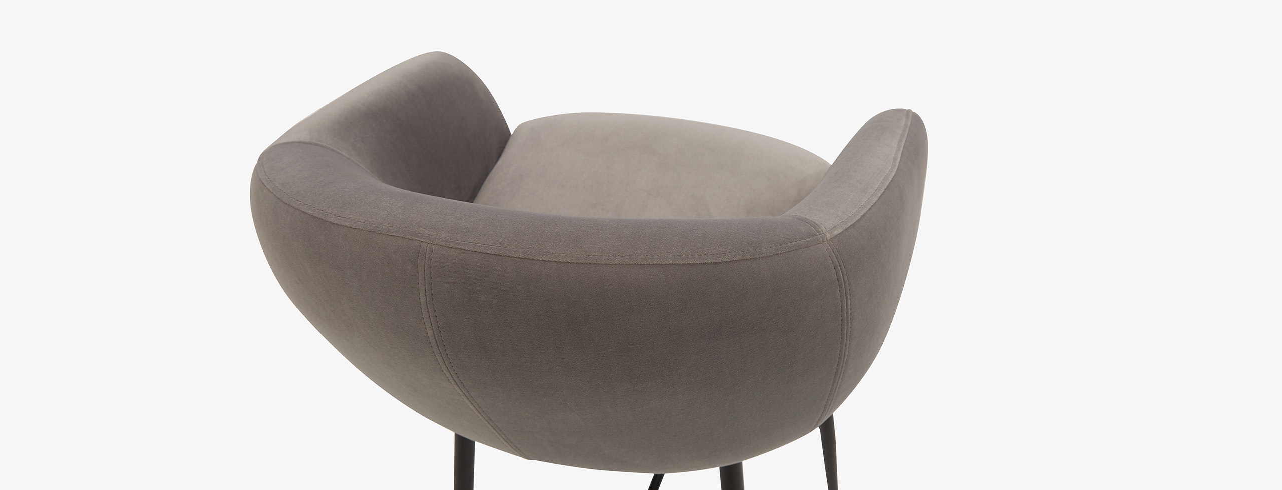 【masaroby】ヘッドレスト Masie Bar Stool | Joybird