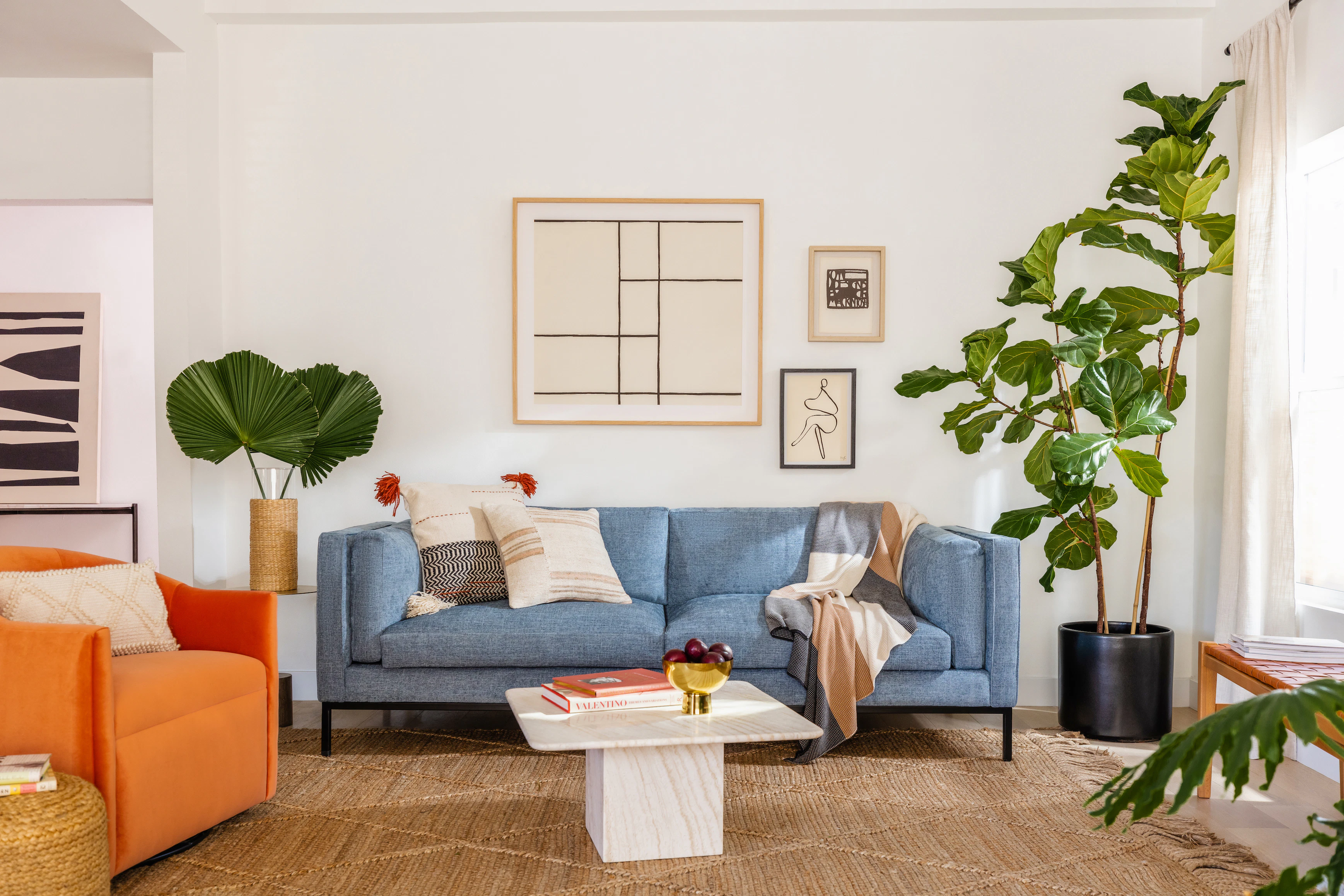 Parker sofa milo french blue