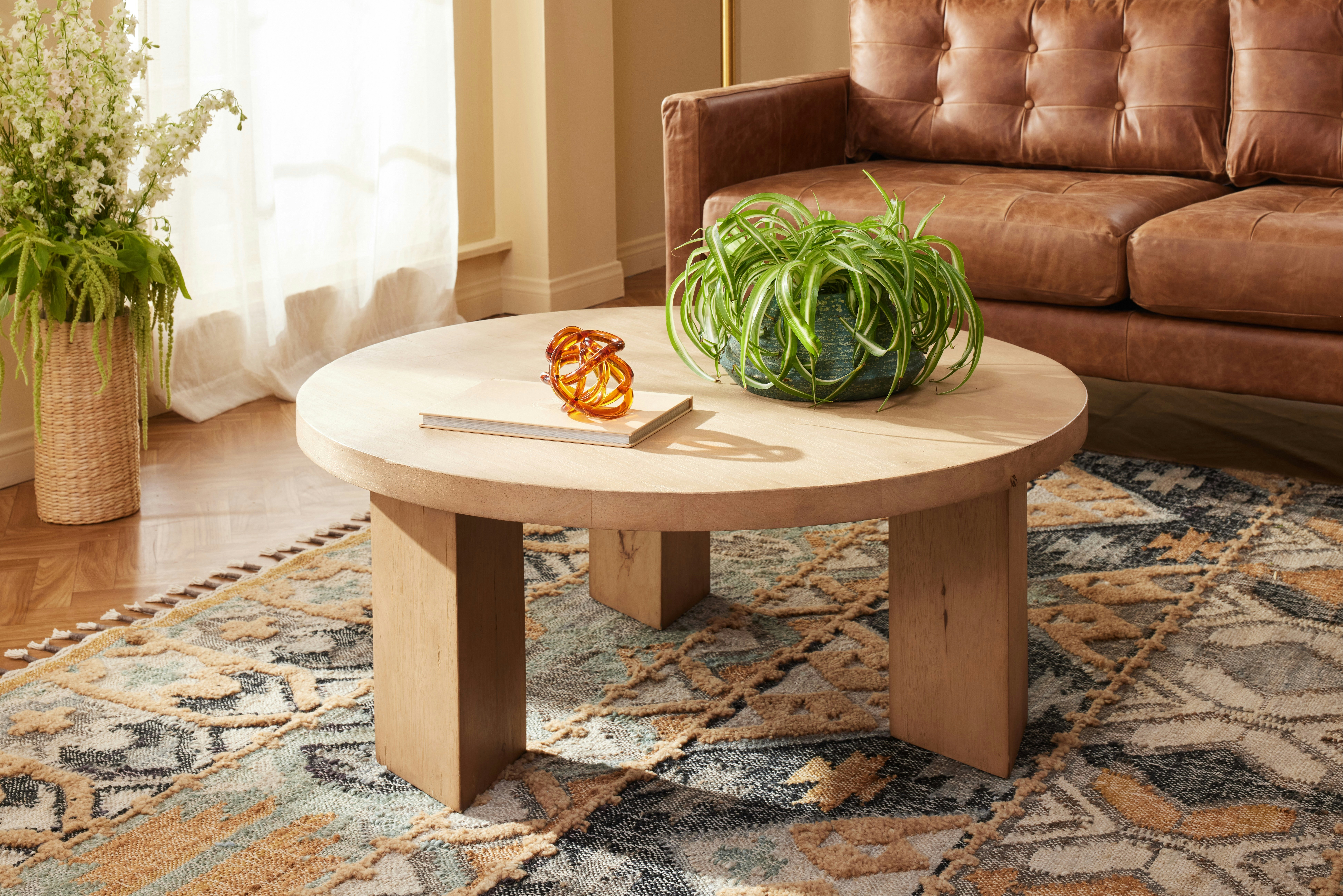 Eliot Leather Sofa With Bumper Santiago Ale