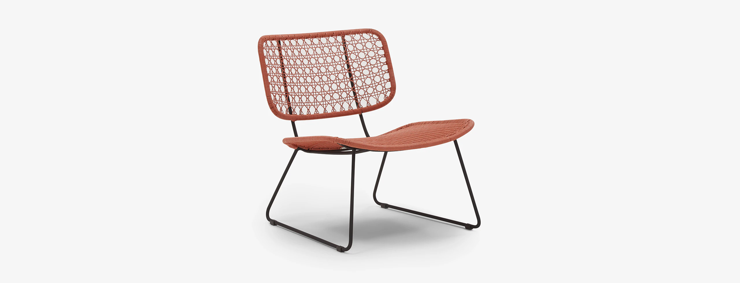 Cabrillo Outdoor Lounge Chair Coral
