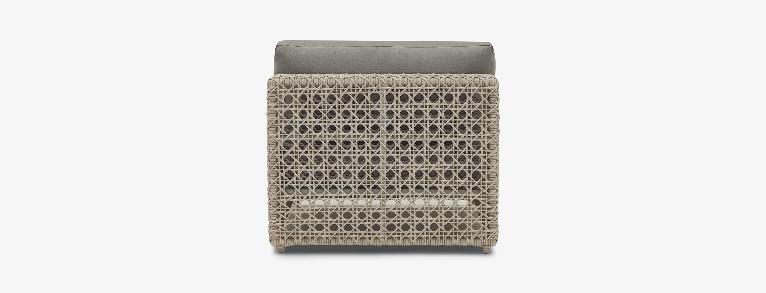 Carmel Outdoor Armless Chair Stone