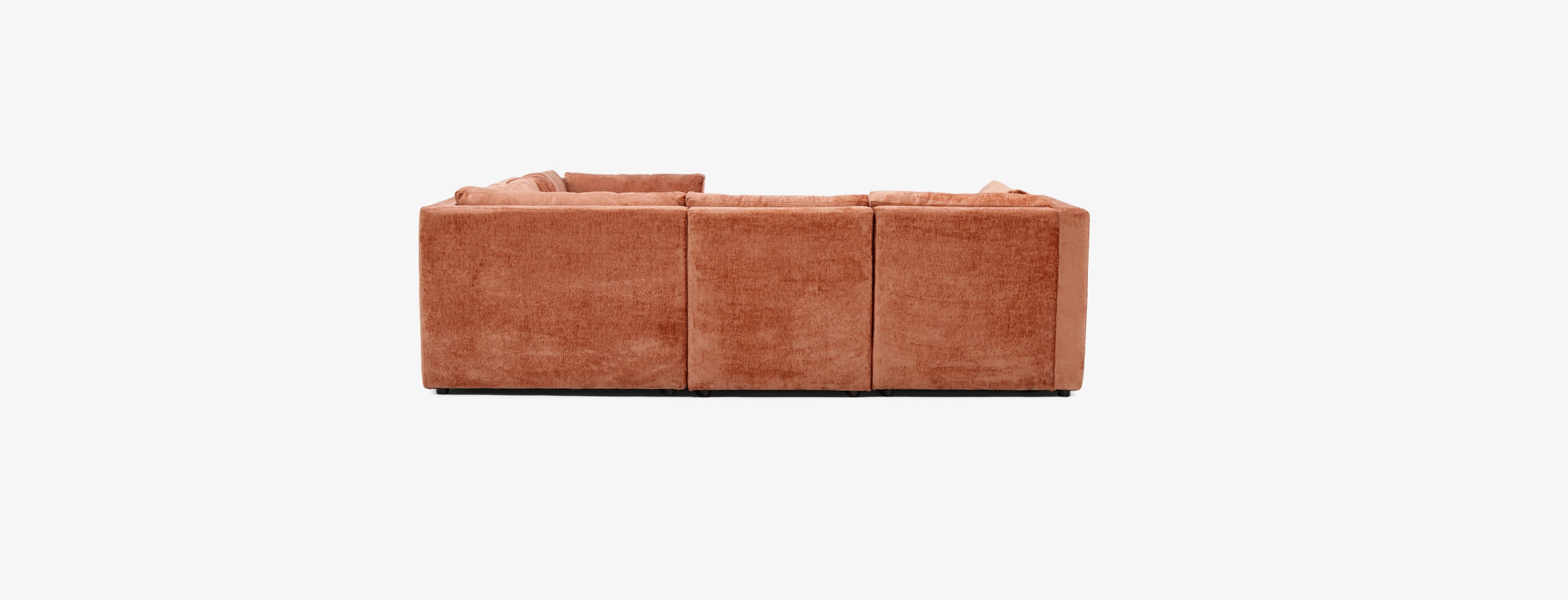 Daya Modular Corner Sectional Plus Terra Rose