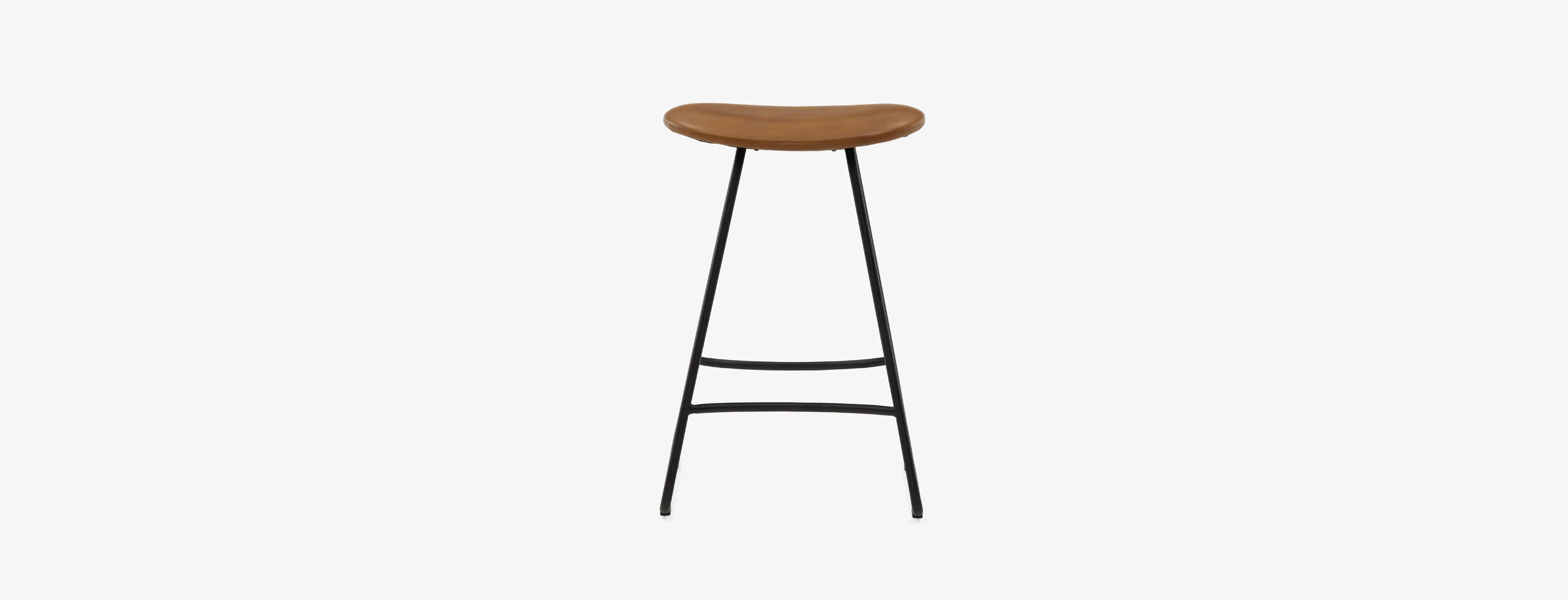 Malik Leather Counter Stool