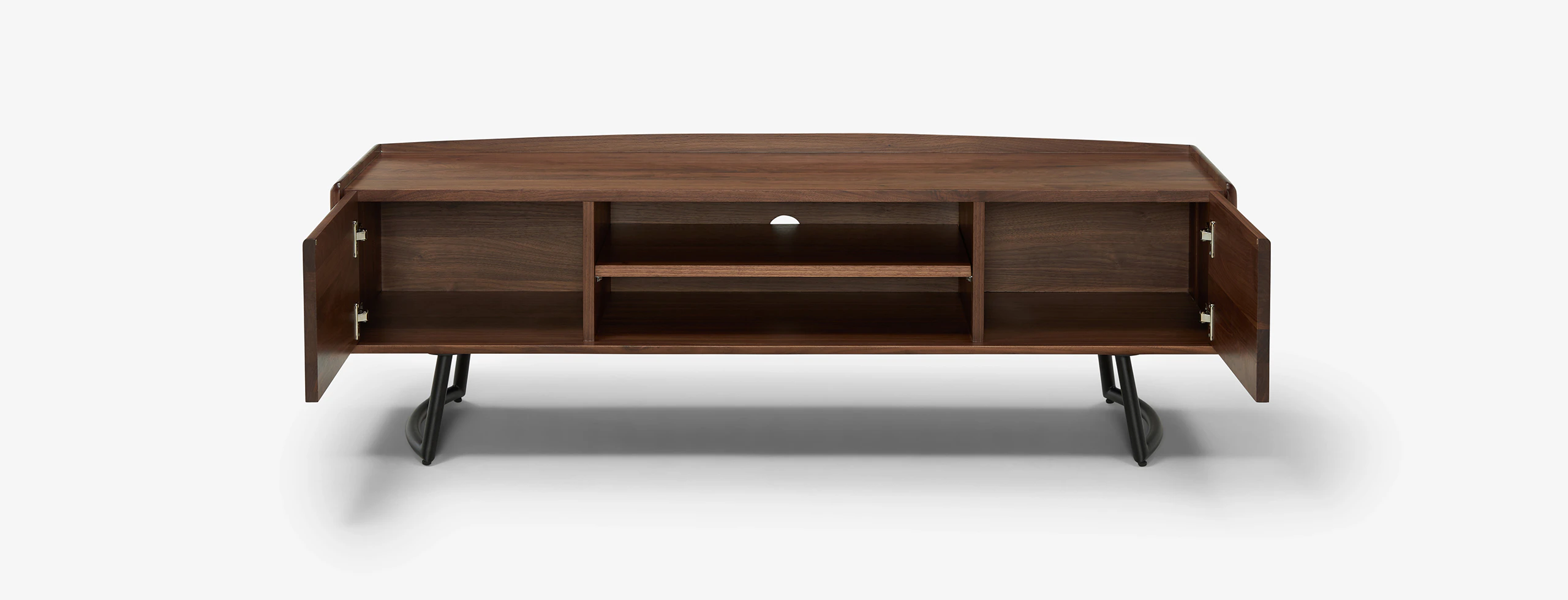 Bellamy Media Console Walnut