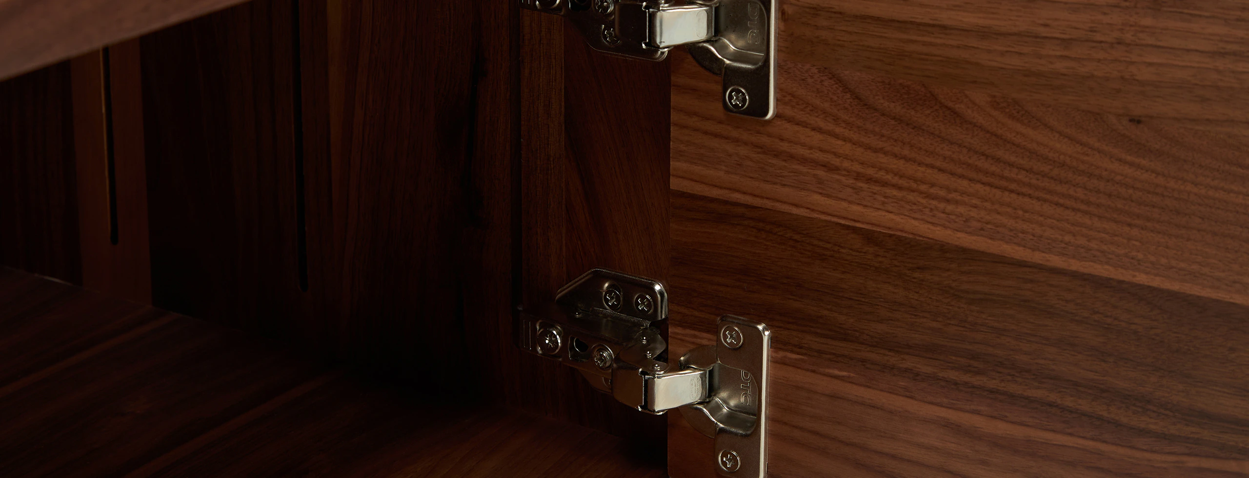 Bellamy Media Console Walnut