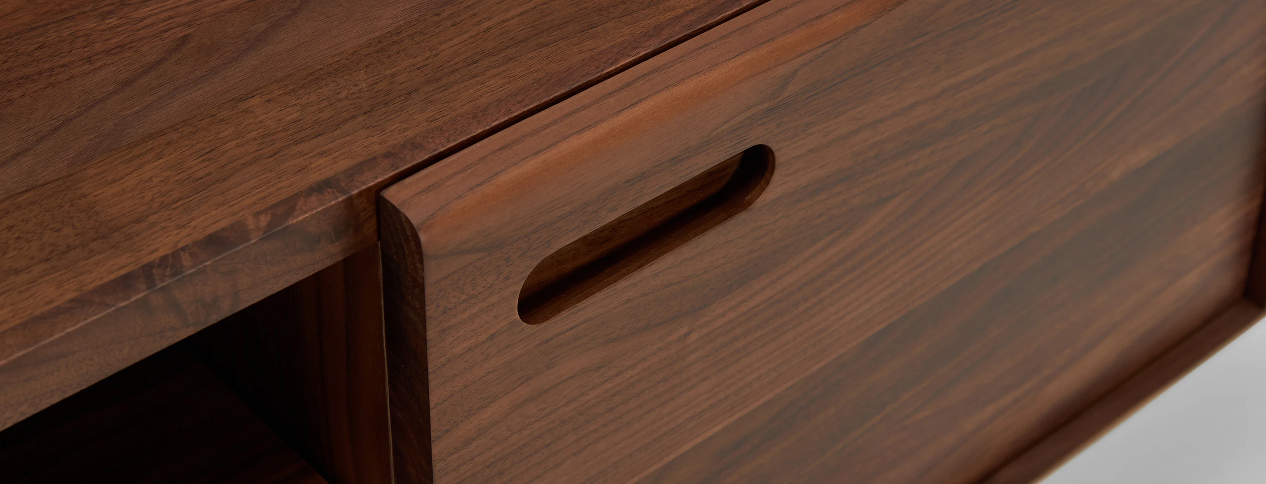 Bellamy Media Console Walnut