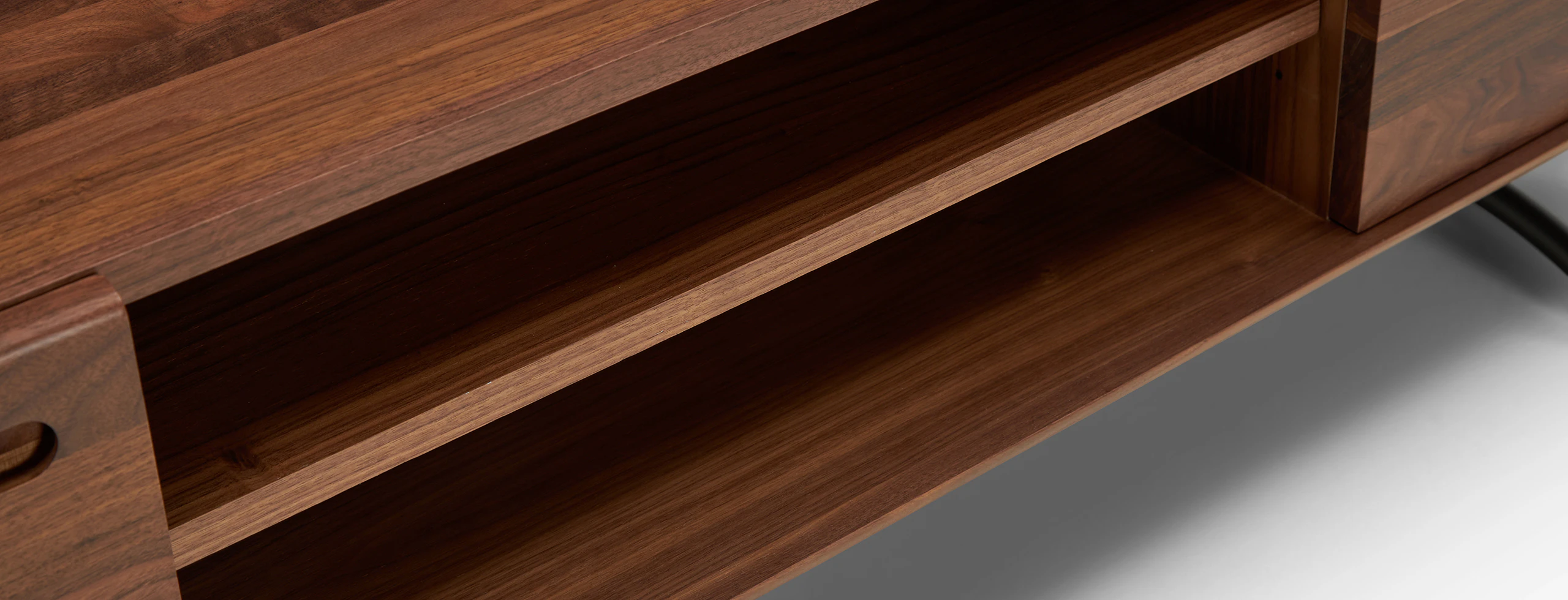 Bellamy Media Console Walnut