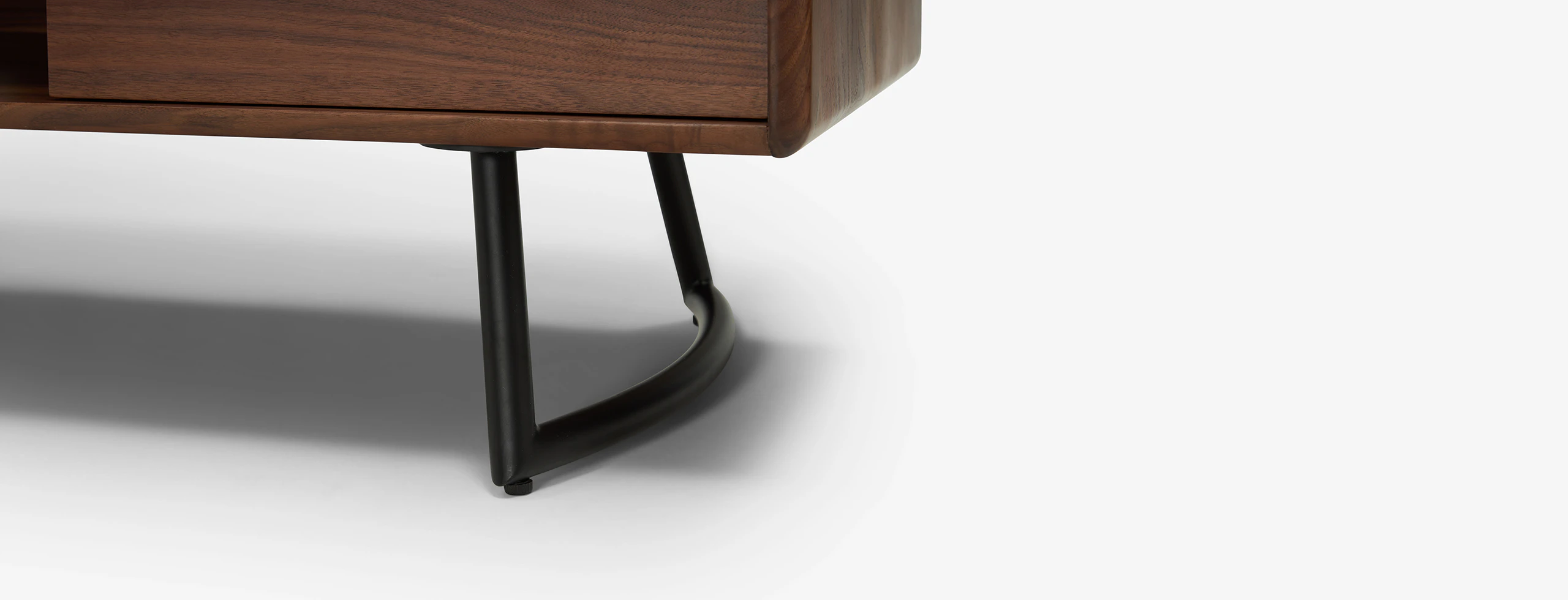 Bellamy Media Console Walnut