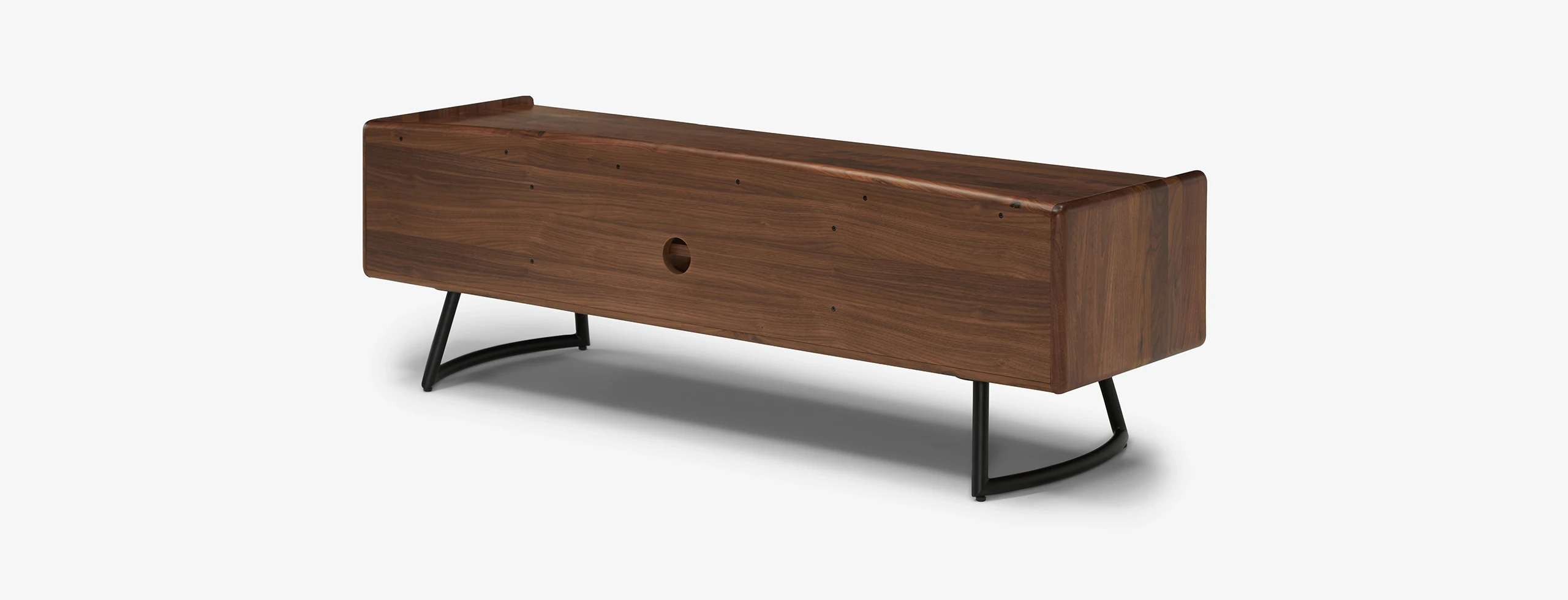 Bellamy Media Console Walnut