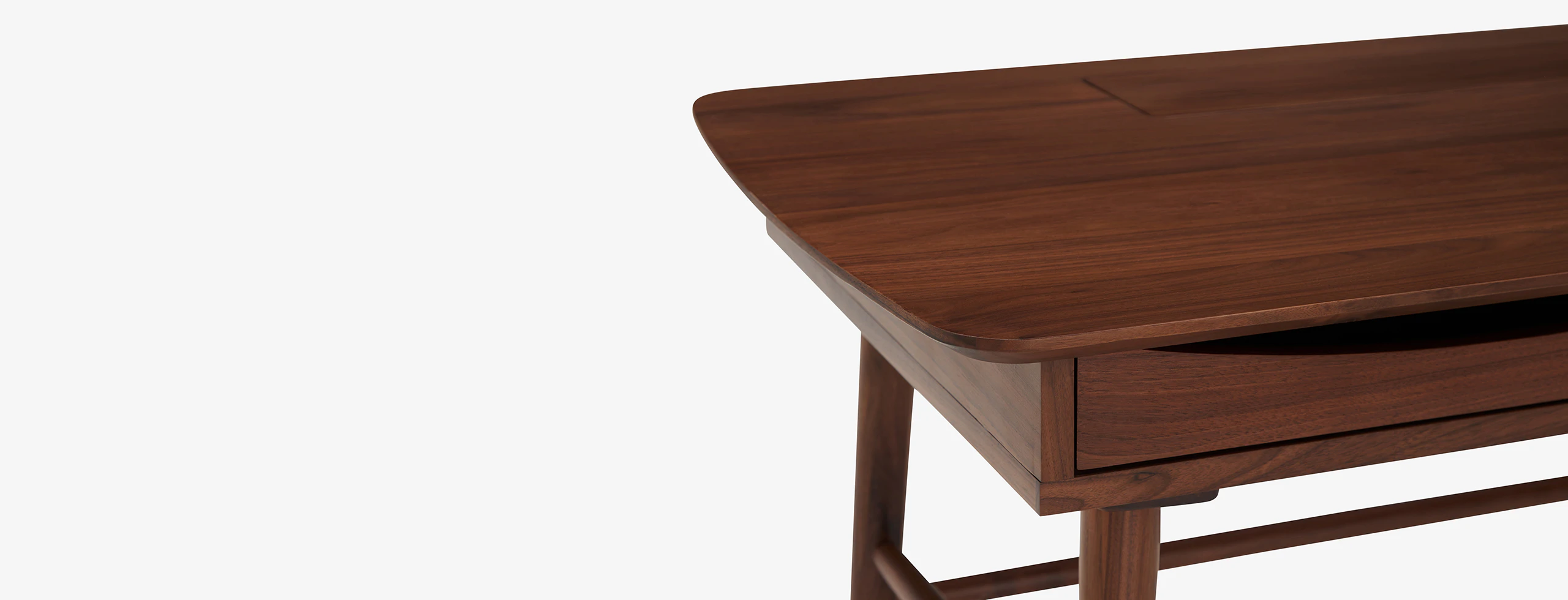 Cortina Desk Walnut