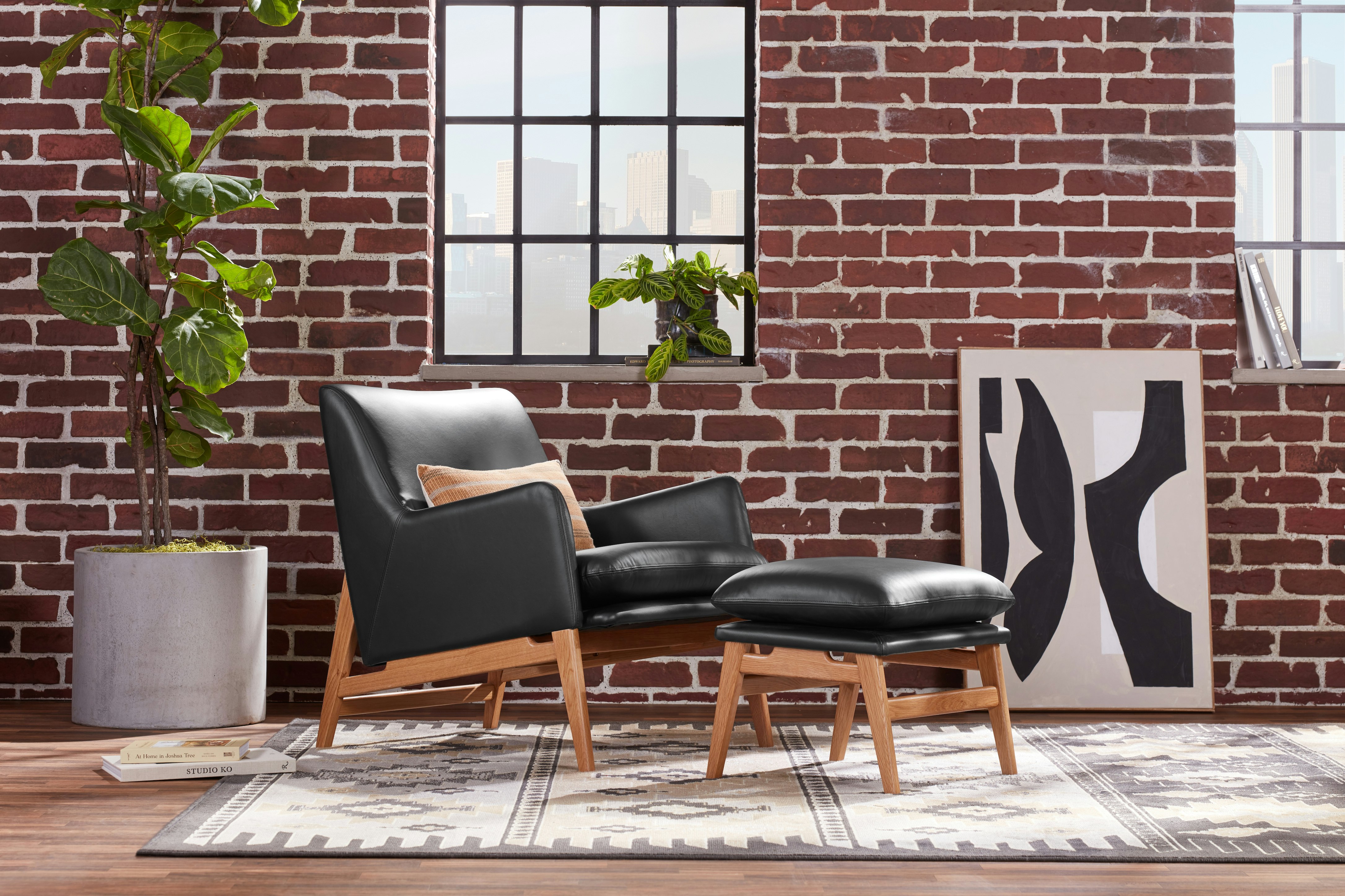 grier swivel armchair