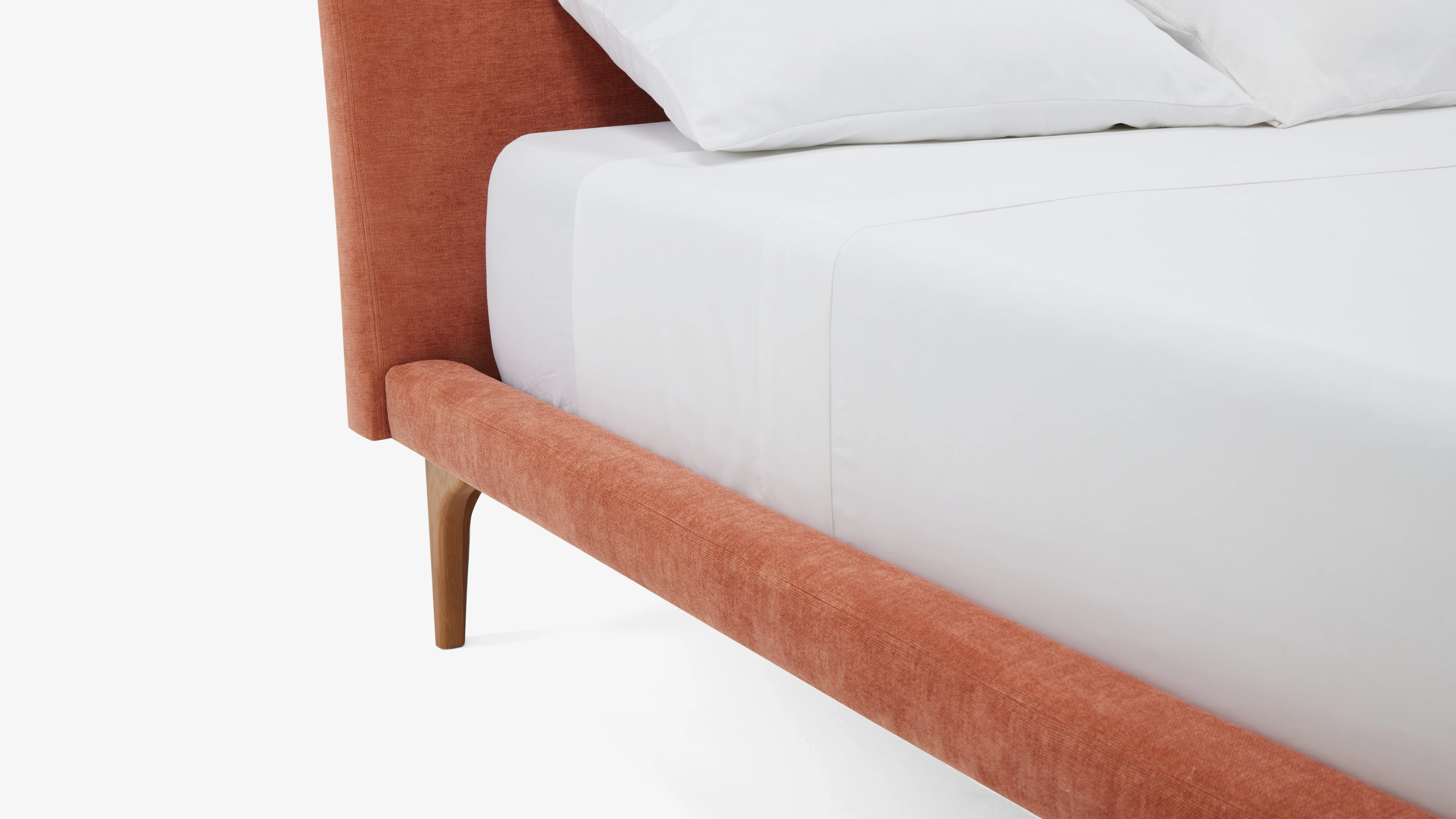 Jase Queen Bed Peach