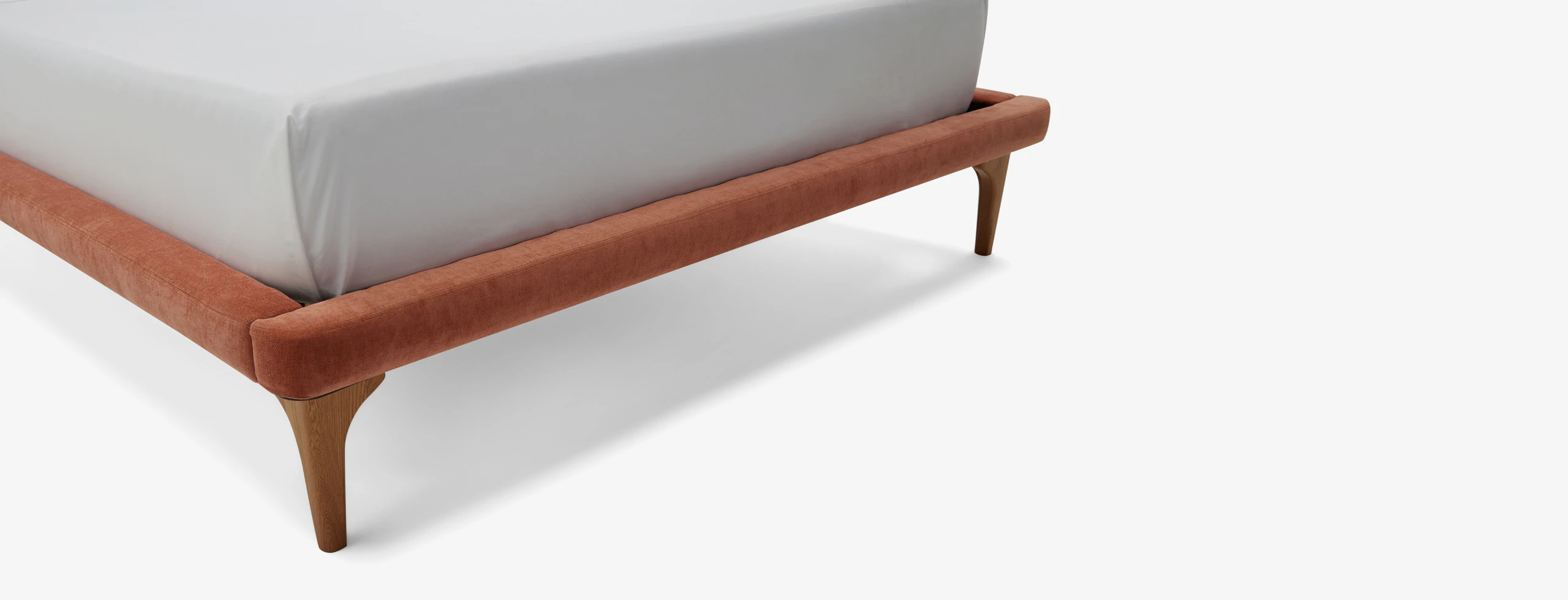 Jase Queen Bed Peach