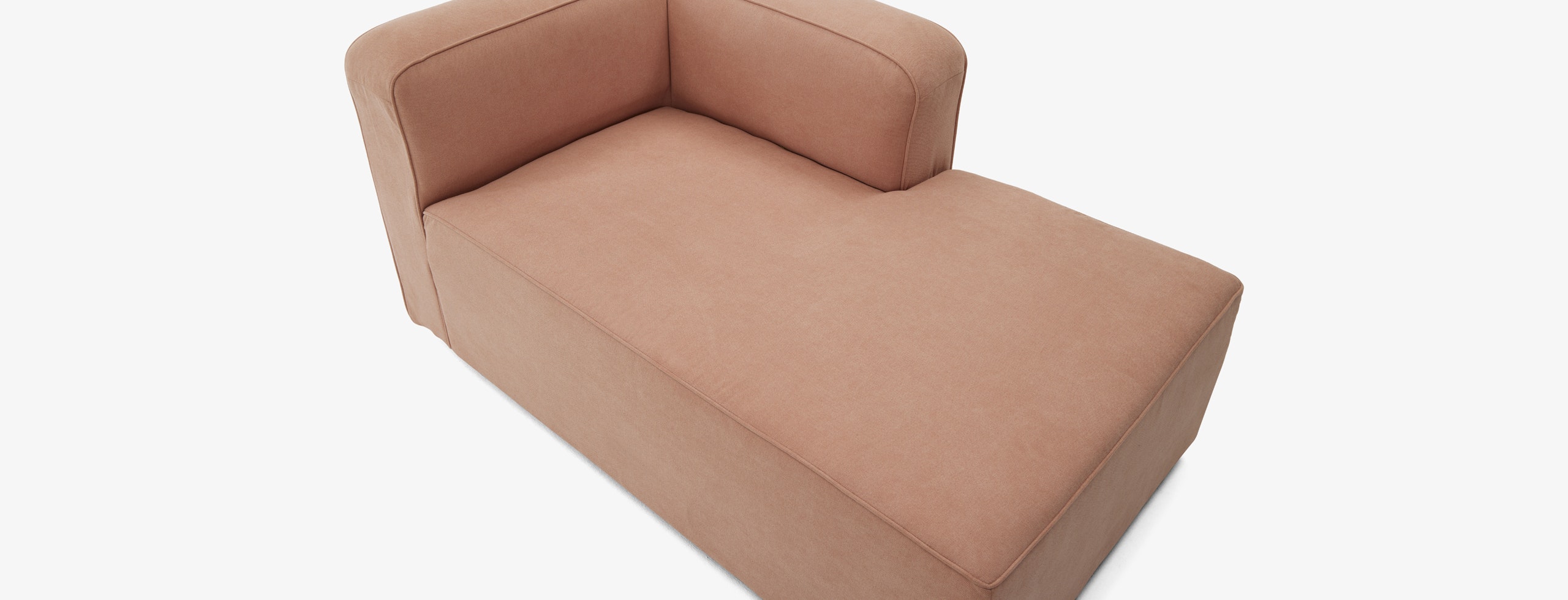 Logan Single Arm Chaise Caspier Chiffon