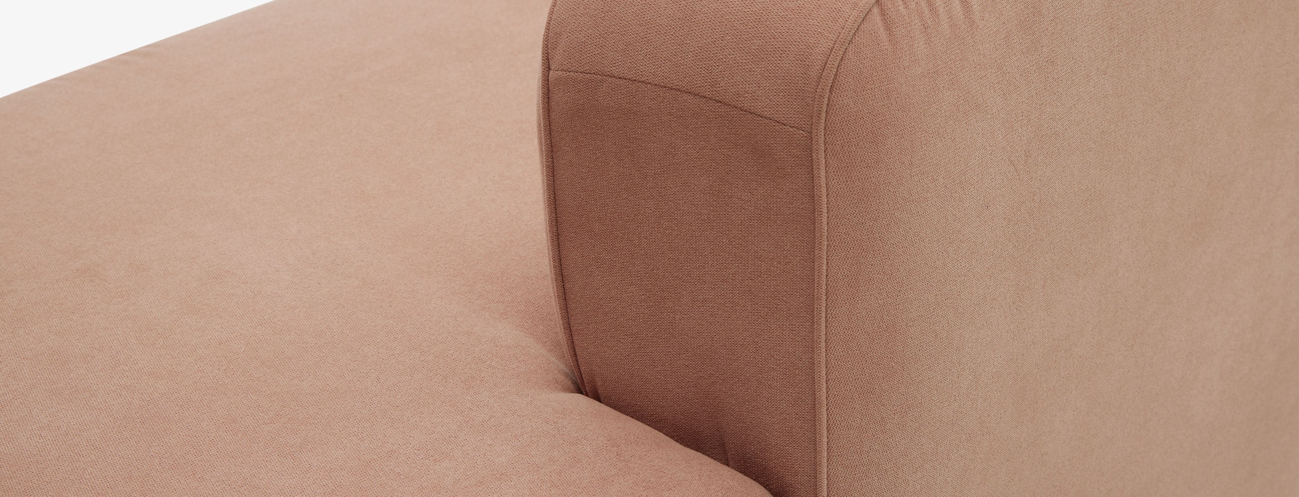 Logan Single Arm Chaise Caspier Chiffon