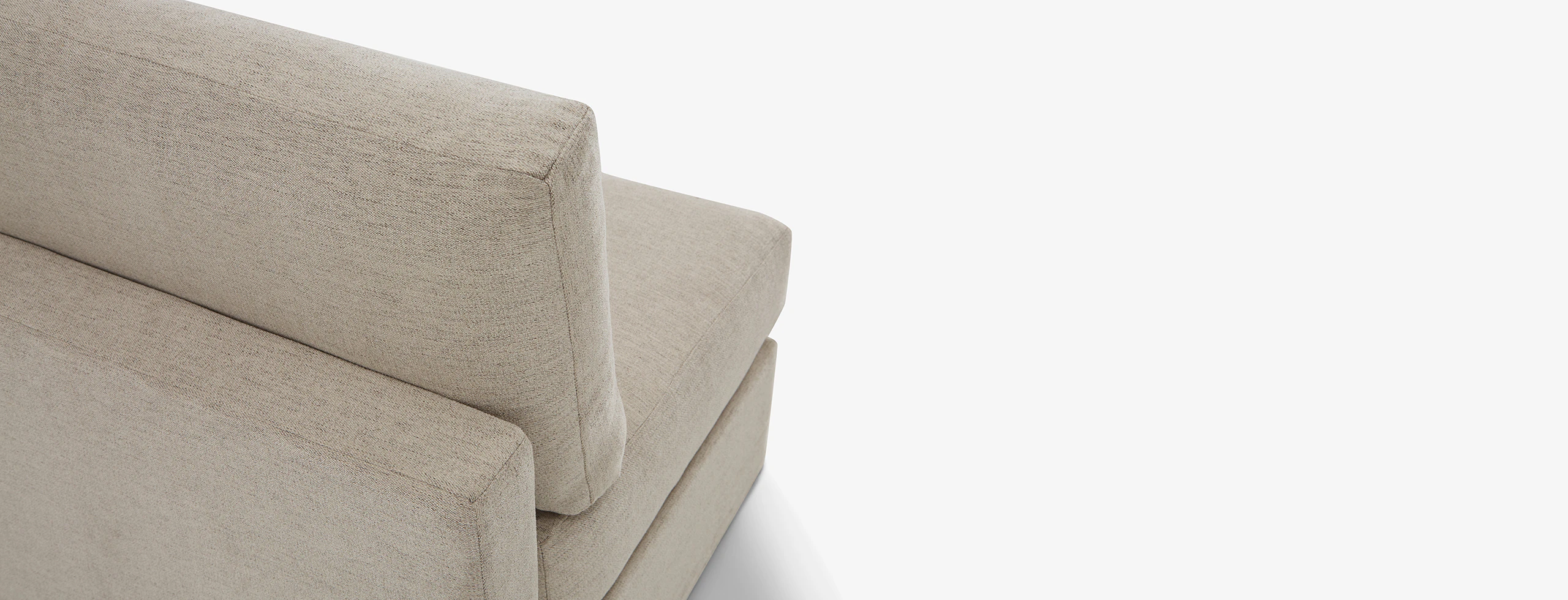 Notch Armless Chair Merit Dove