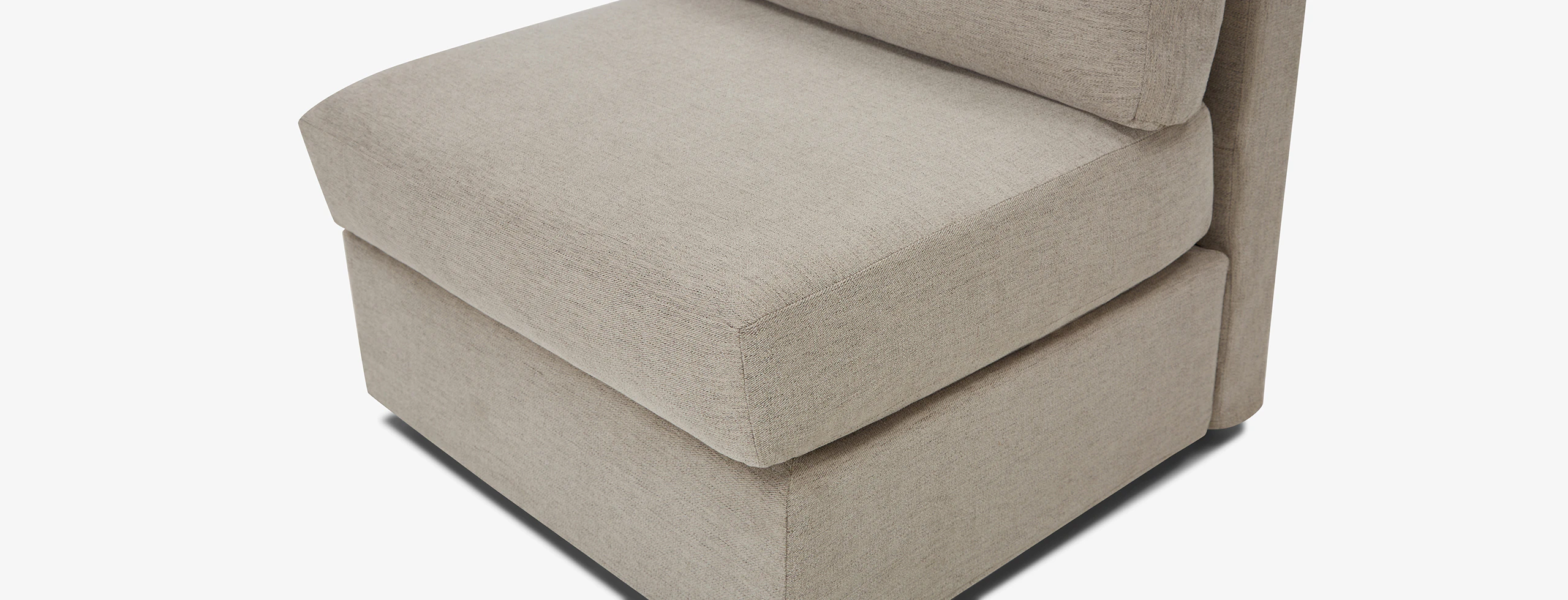 Notch Armless Chair Merit Dove