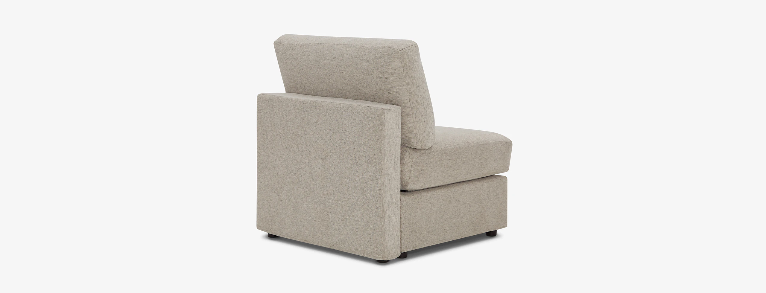 Notch Armless Chair Merit Dove