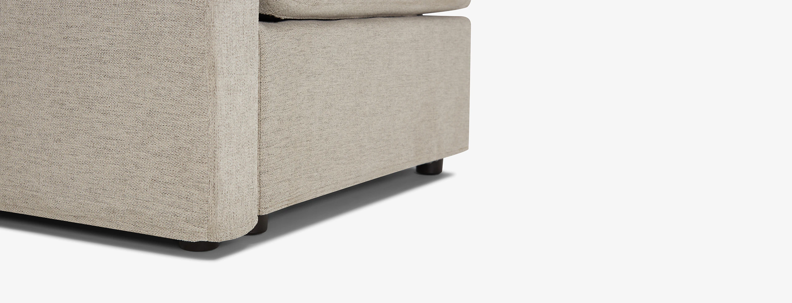 Notch Armless Chair Merit Dove